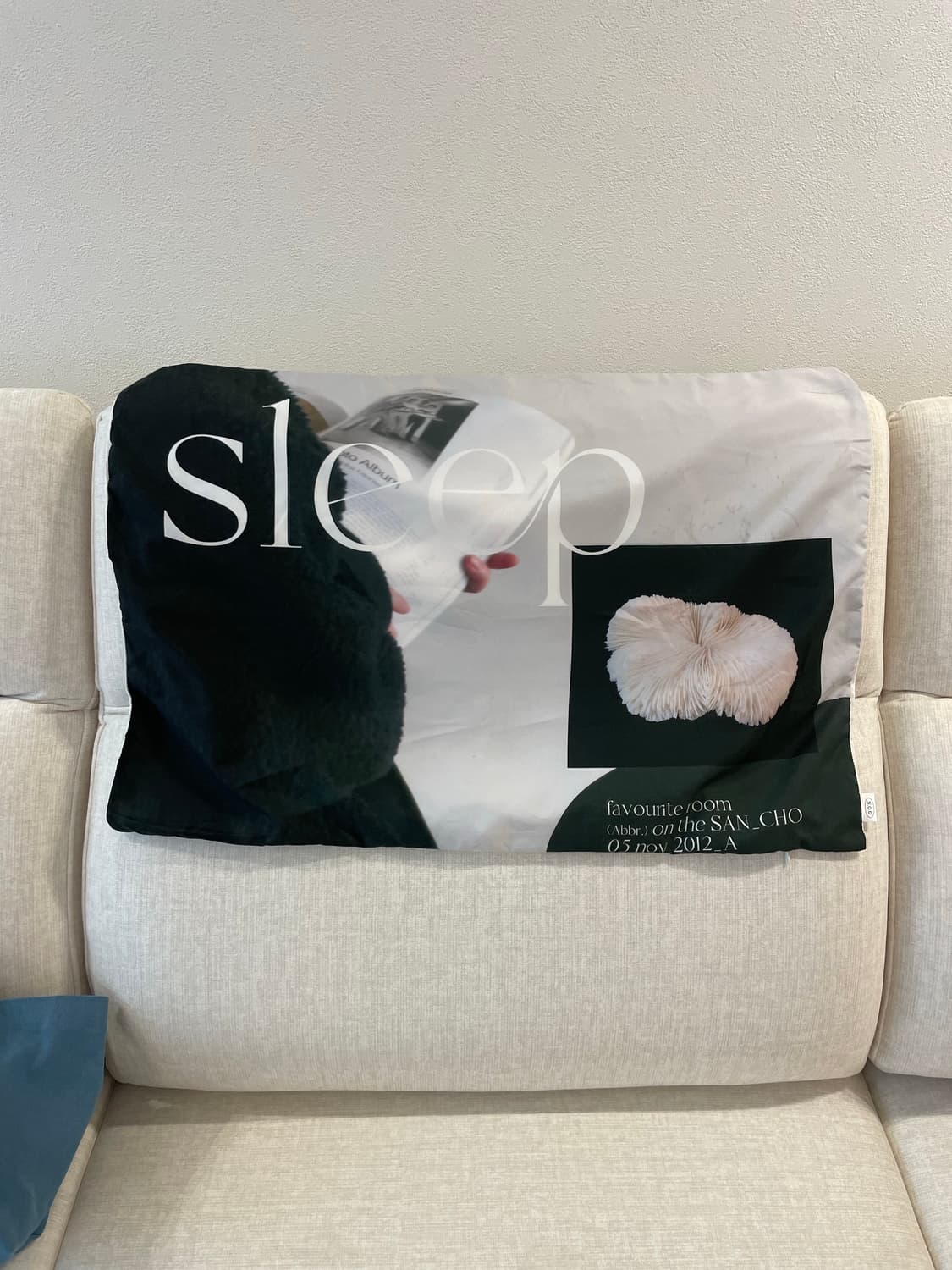 미사용] 눈오브진저 noon 수면 베개 커버 상품이미지4