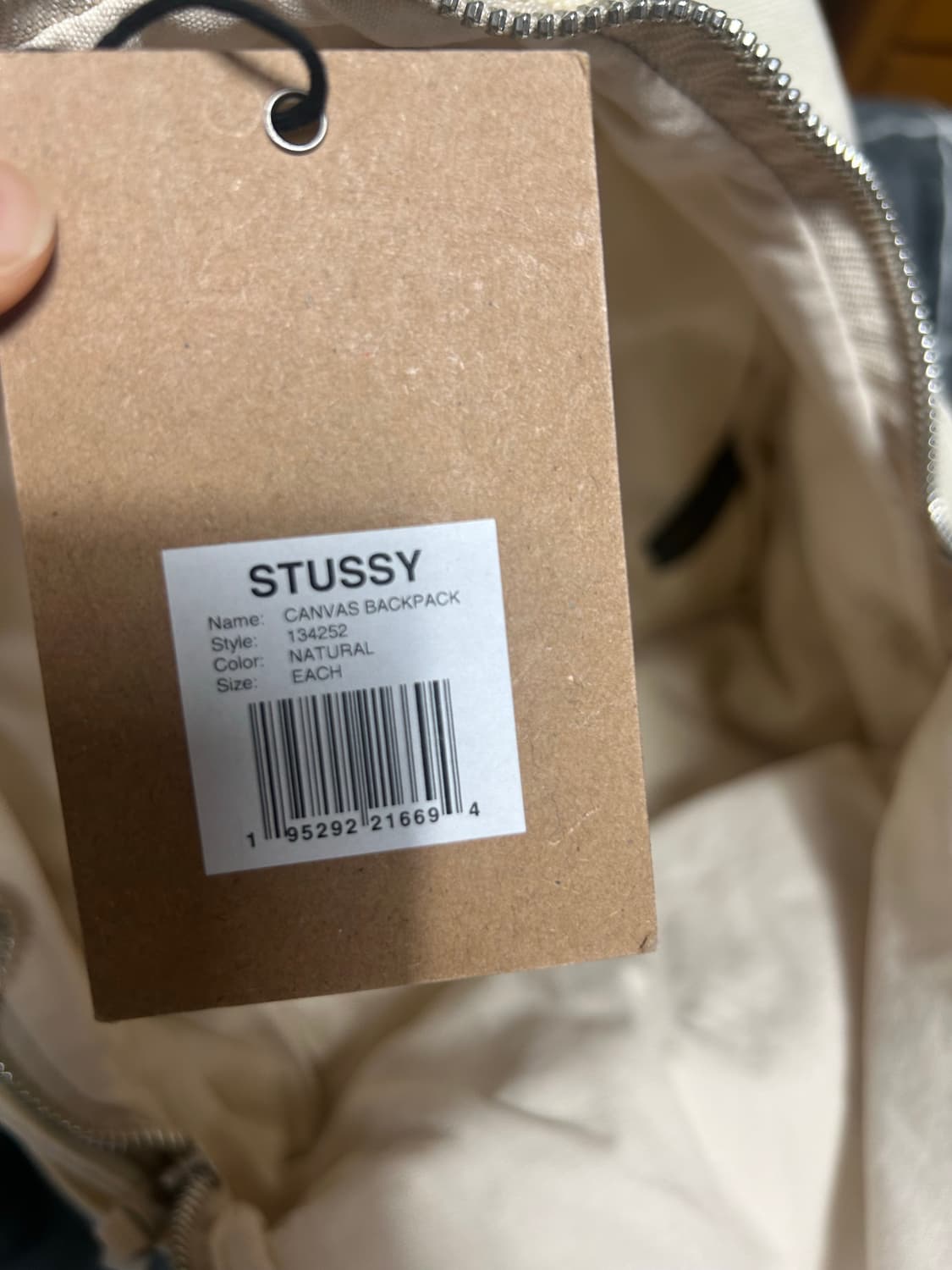스투시 캔버스 백팩 상품이미지8