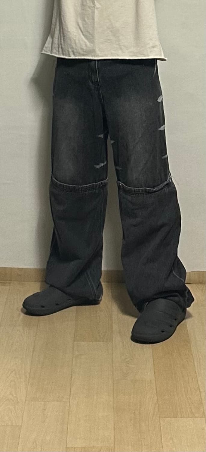 메종미네드 유니온 디테쳐블 데님 팬츠 상품이미지6