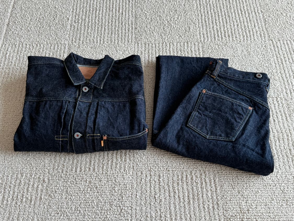 [40, 31] Graphzero 16oz 데님 셋업 상품이미지1