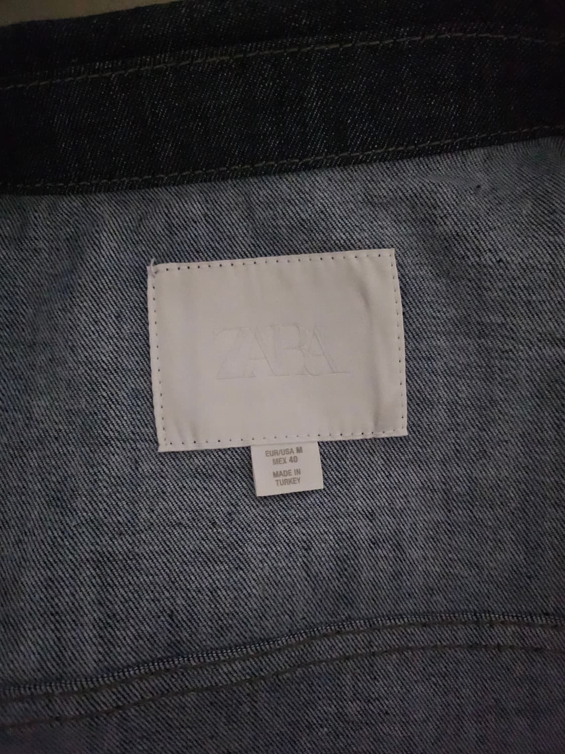 [거의 새것] 자라 25ss 데님 자켓 M 상품이미지3