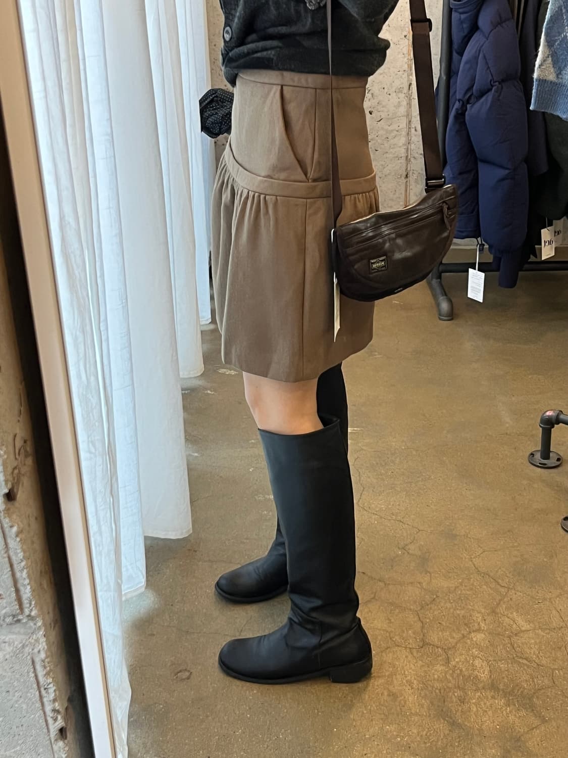 스텔라 맥카트니 울 스커트 상품이미지5