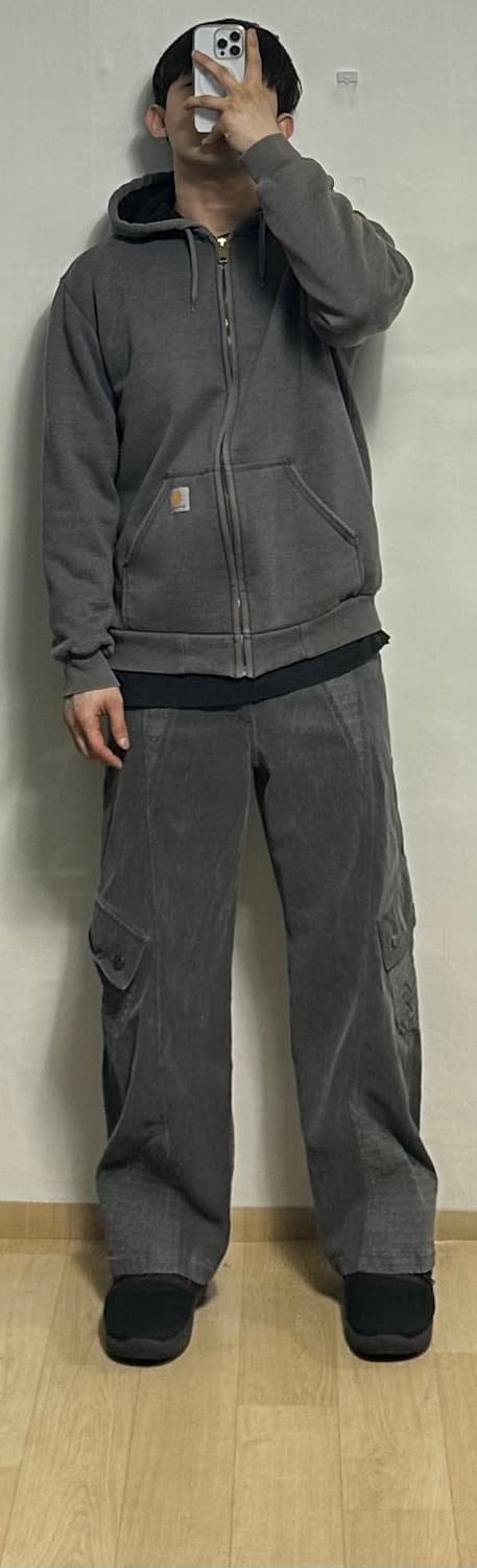 칼하트 써멀 후드집업 상품이미지5