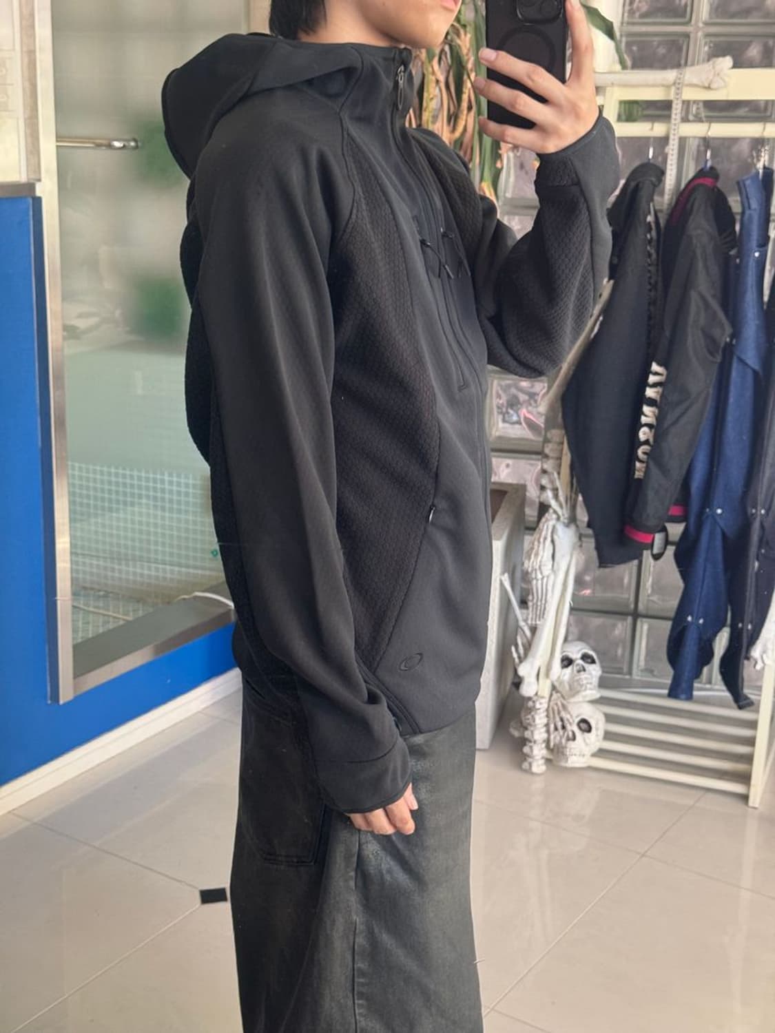 FLEECE HOODIE 드리프트 테크 플리스 후디 FOA406122 상품이미지3