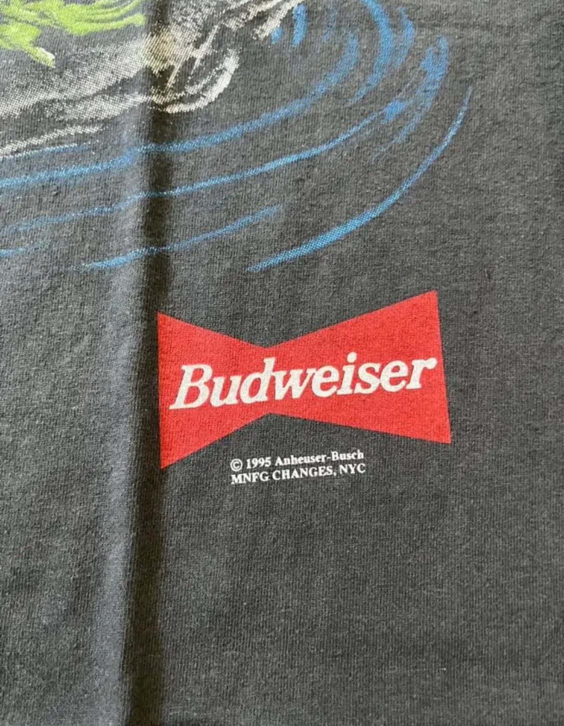 USA 90s, 버드와이저 개구리 티셔츠 상품이미지6