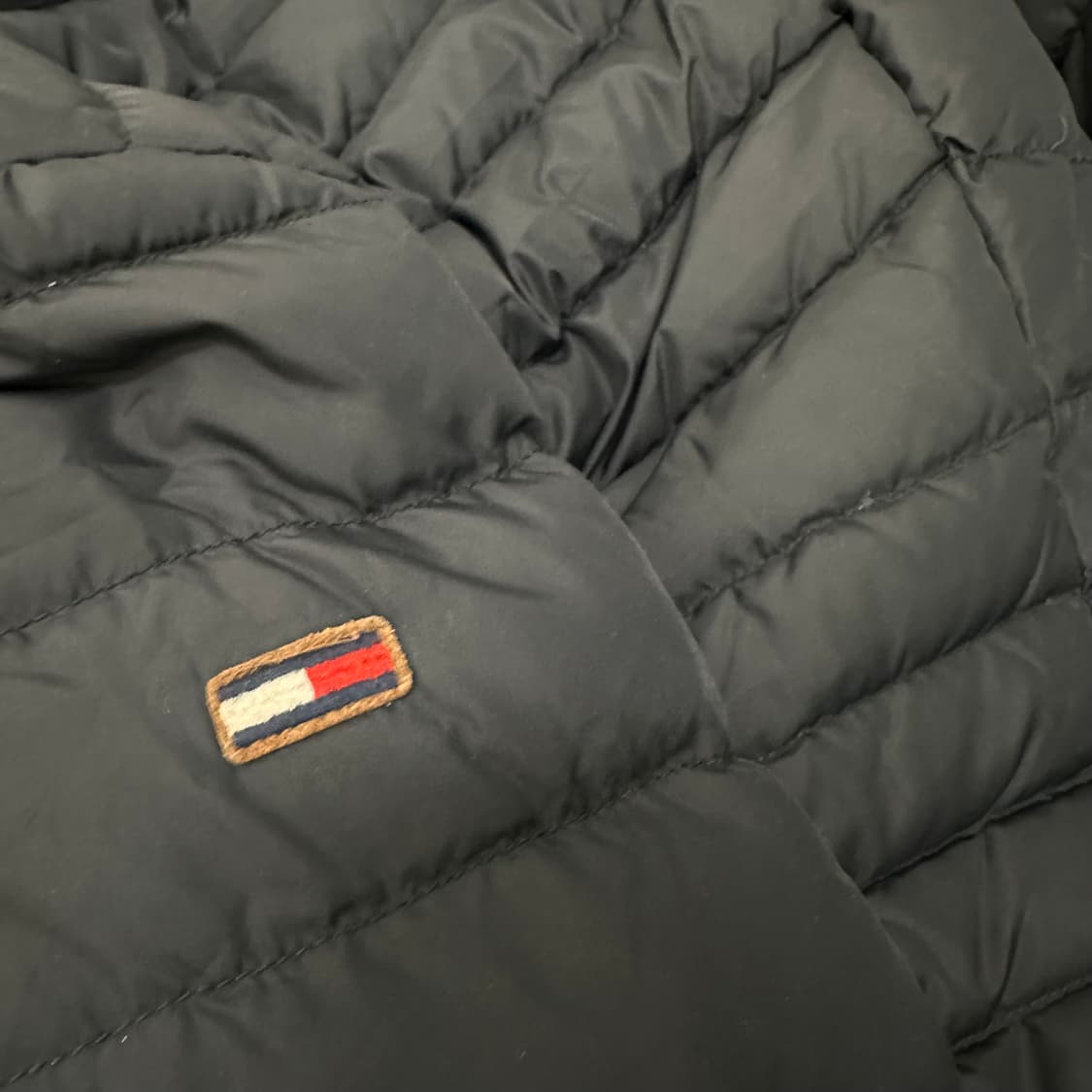 타미힐피거 여성 다운 롱패딩 블랙 S 상품이미지7