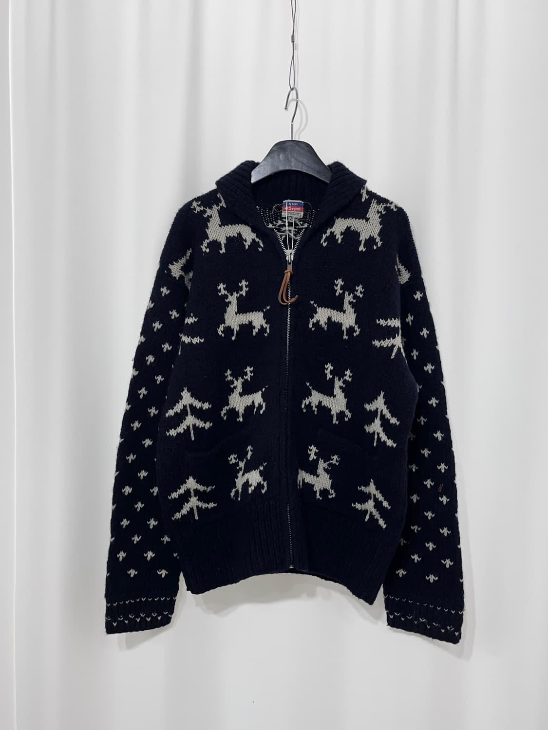 1990's NMD 45rpm knit zip up  상품이미지1