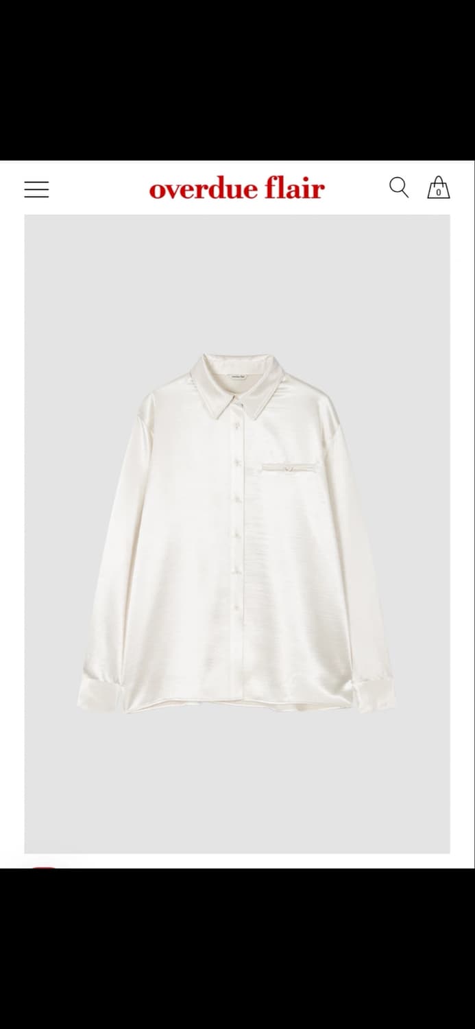 오버듀플레어 MESH SHIRT+ SATIN SHIRT 상품이미지4