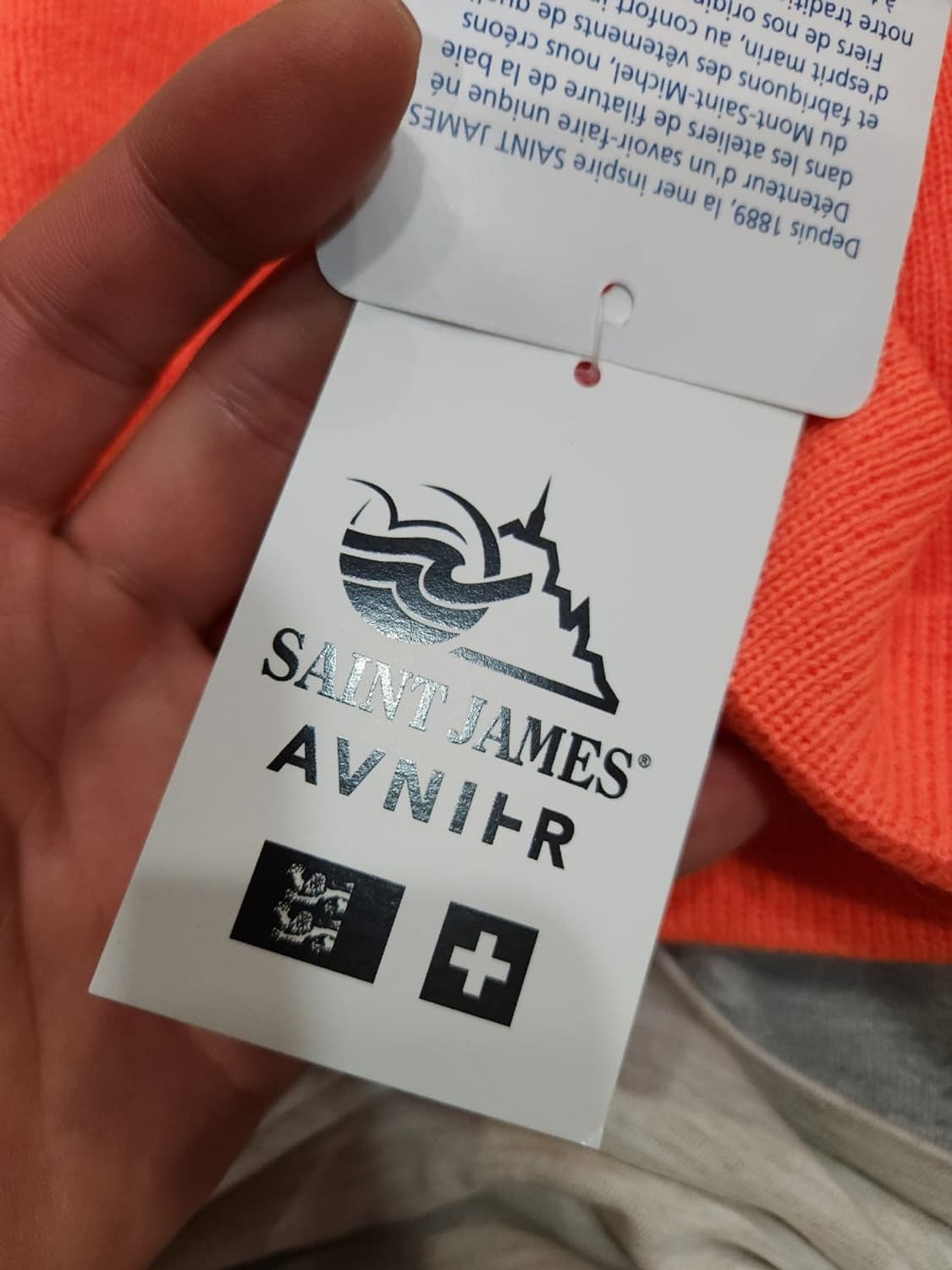 세인트제임스 x 아브니에 로카엔 형광오렌지 울 비니

 상품이미지6