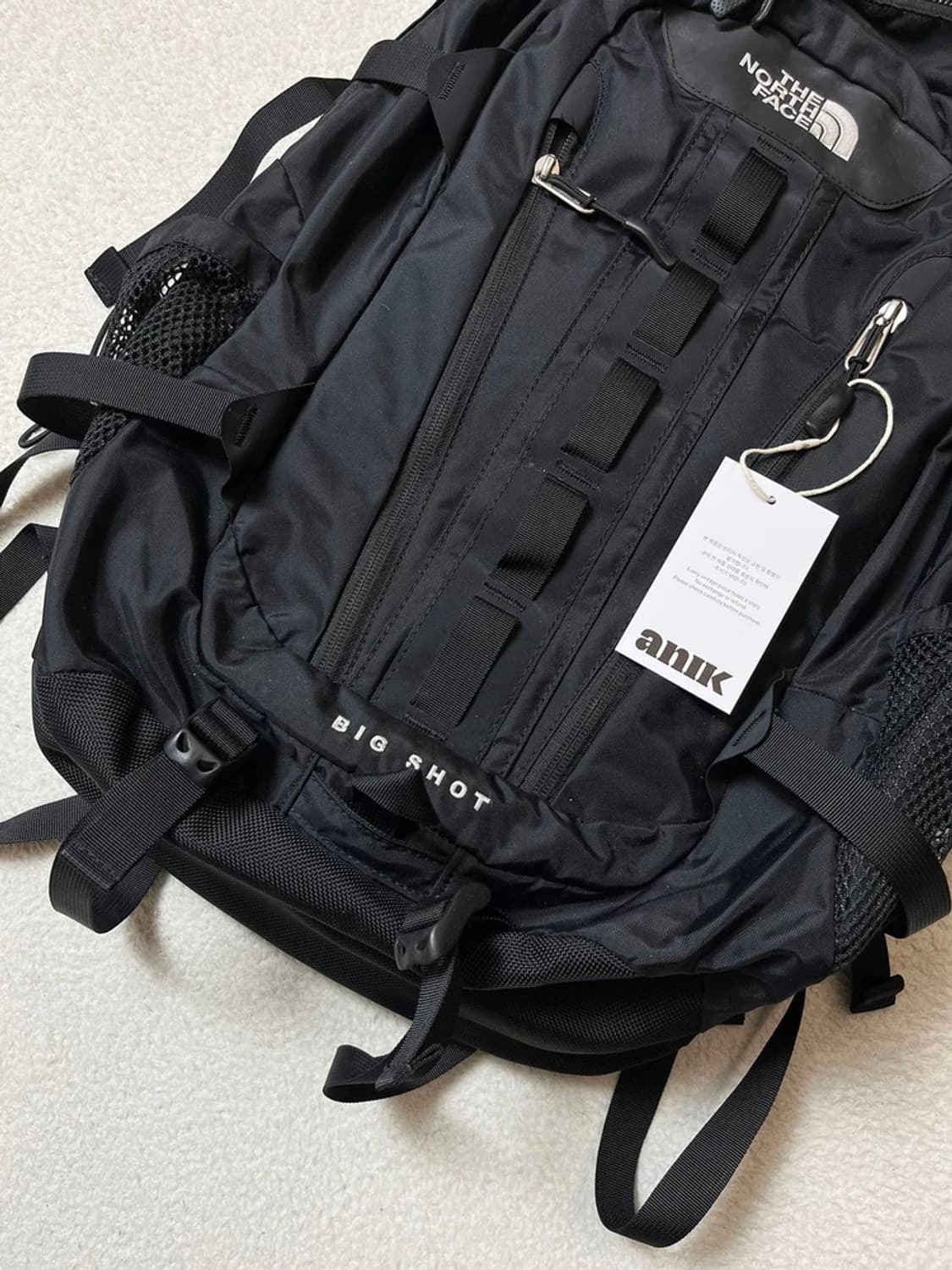 노스페이스 빅샷 블랙 고프코어 백팩 A1689 상품이미지3