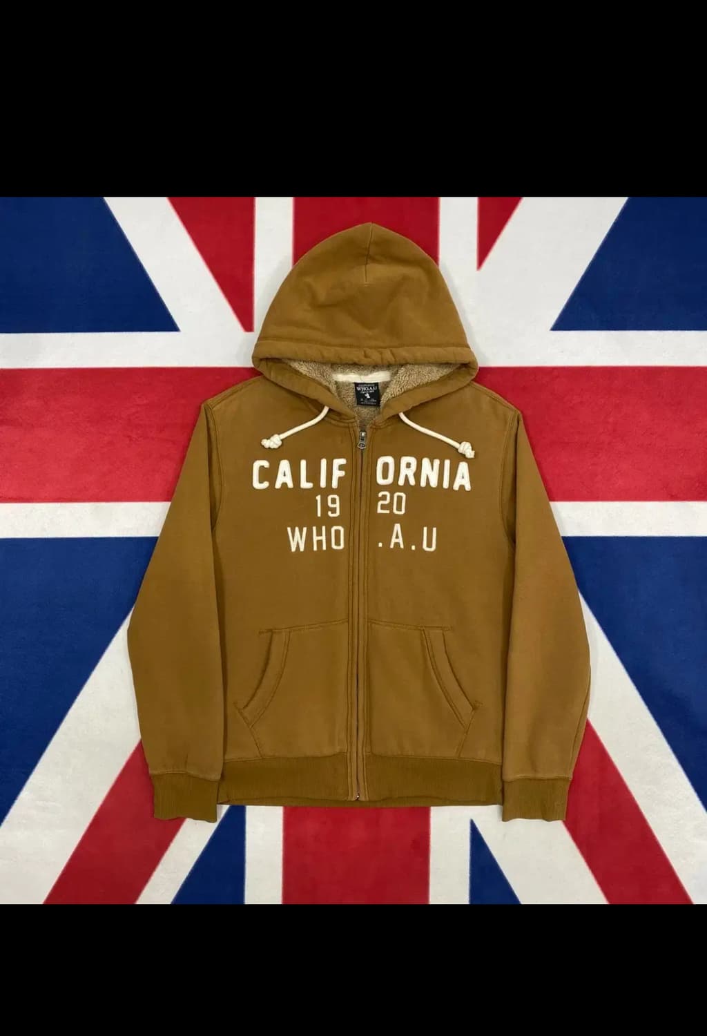 후아유 털 후드집업 상품이미지1