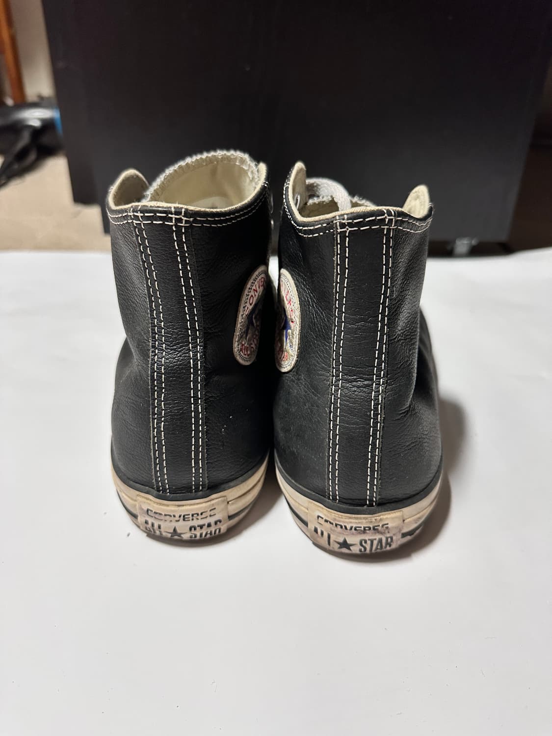 컨버스 척 테일러 레더 블랙 270 상품이미지2