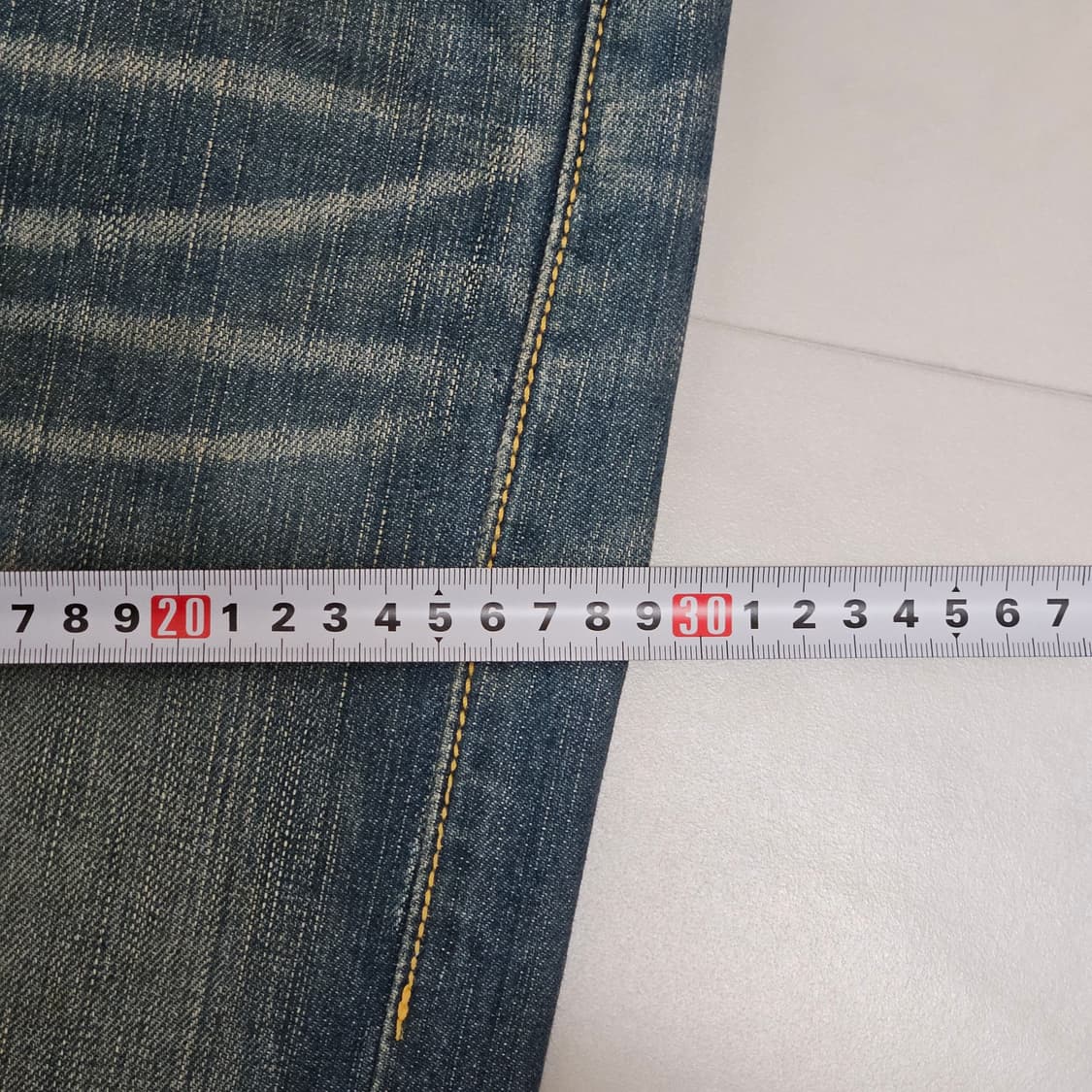 32 리바이스 522 샌드워싱 데님팬츠 상품이미지6