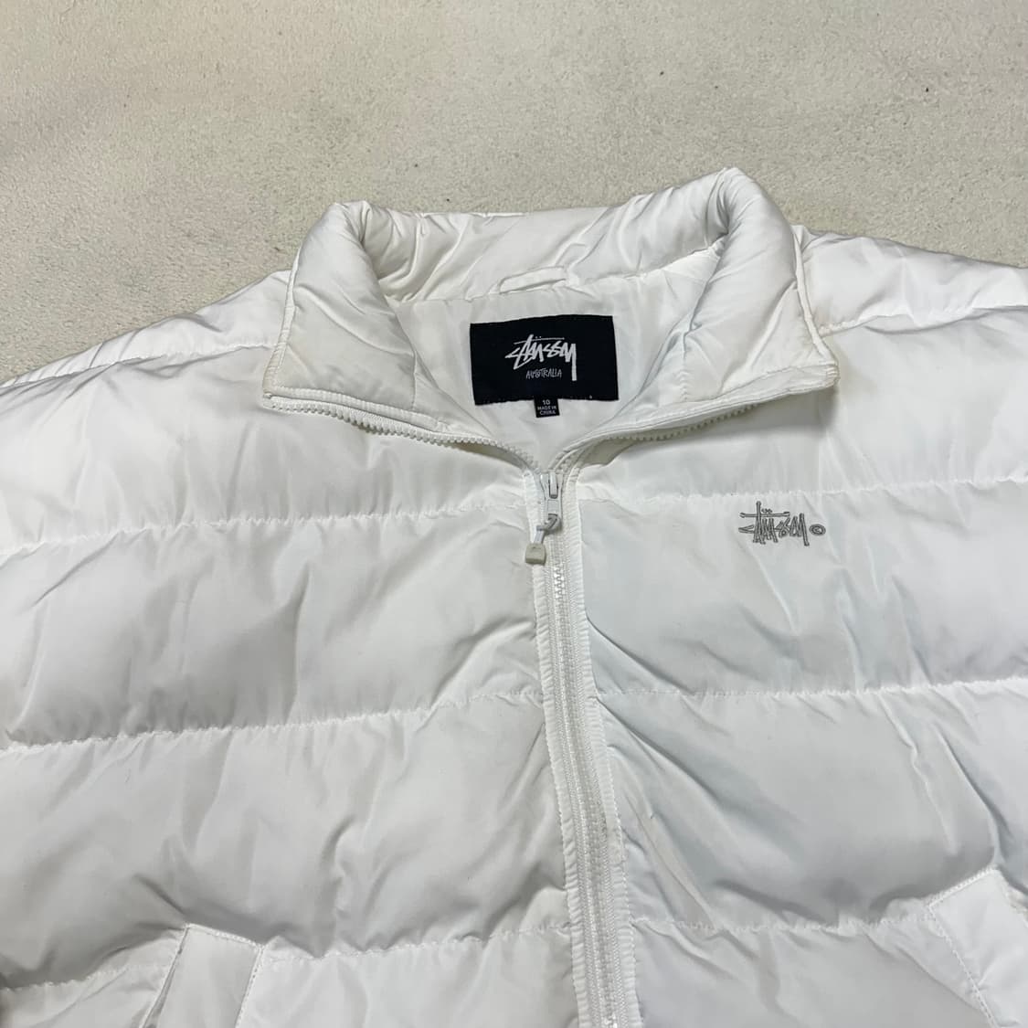 Stussy White Padding 상품이미지5
