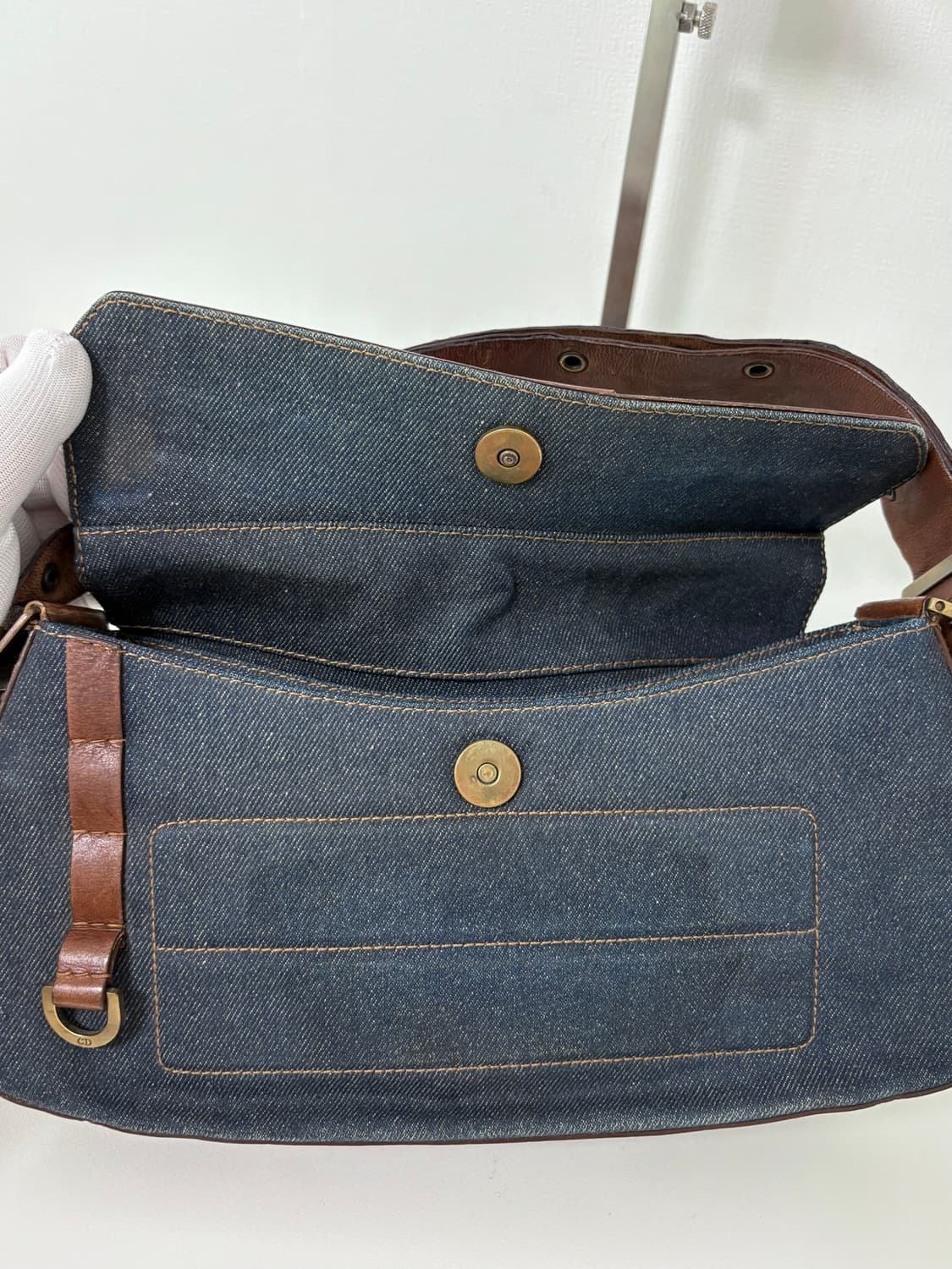 디올 스트릿시크 콜럼버스 숄더백 데님 상품이미지7