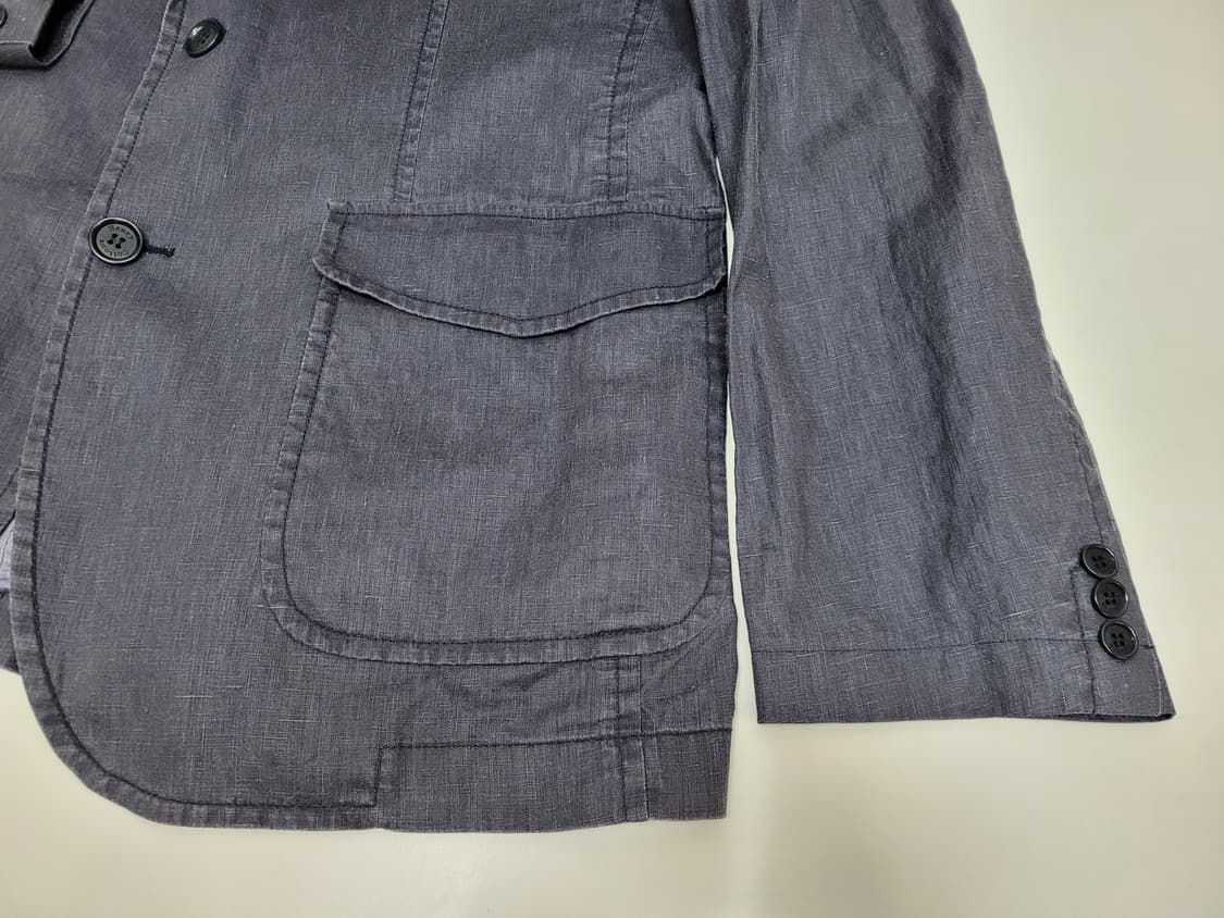 Henry Cottons 헨리코튼 린넨 블레이저 자켓 / 남 105 달걀 상품이미지5