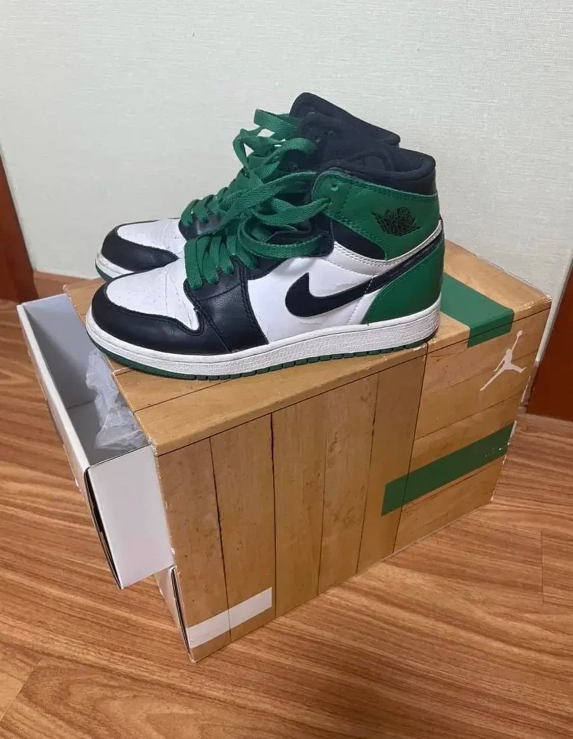 나이키 조던1 하이 DMP 보스턴 셀틱스 그린 230 상품이미지2