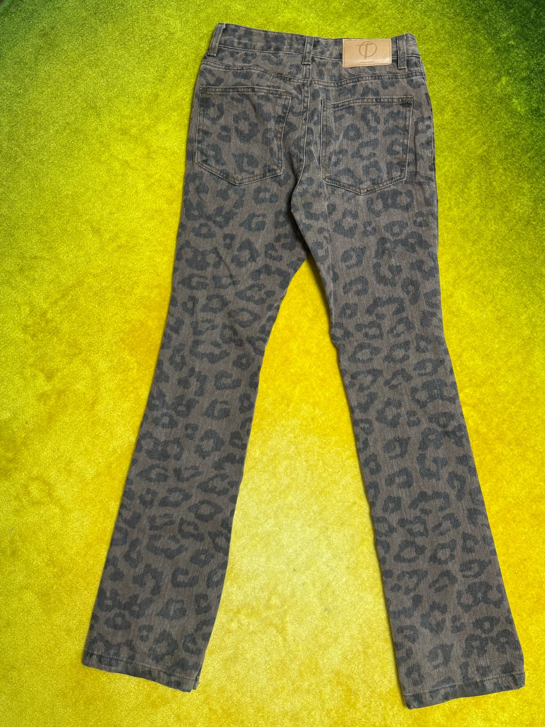 TheOpen Product 레오파드 부츠컷 데님 S 상품이미지7