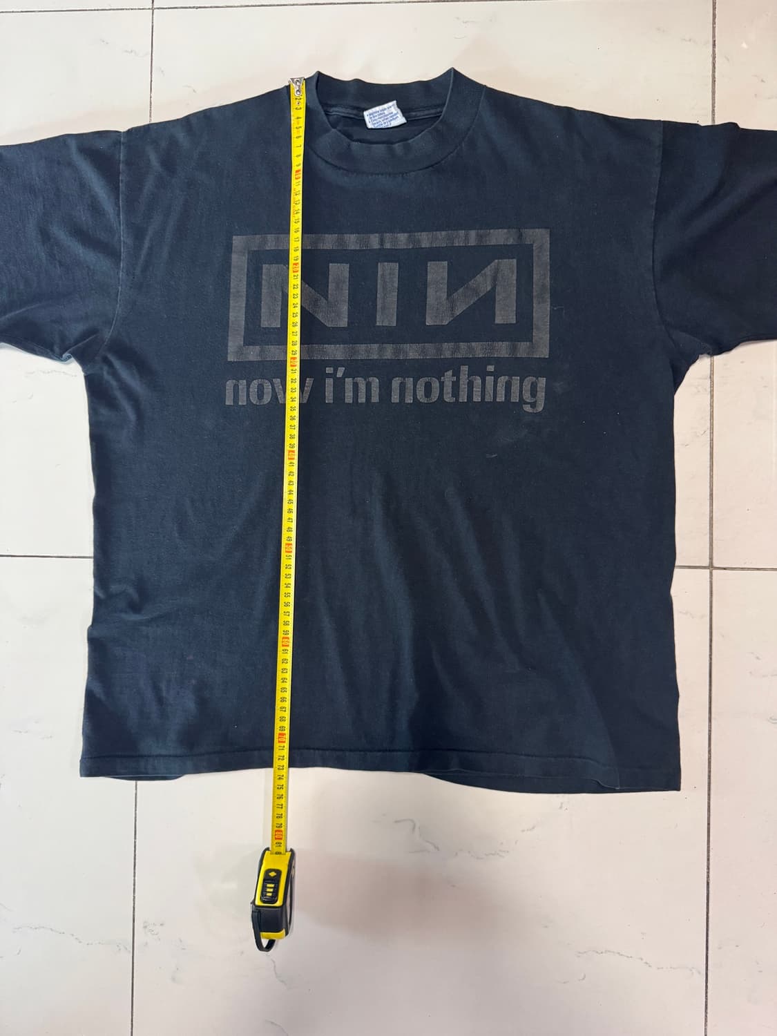 [XL] 90s NIN 나인인치네일스 Now I’m Nothing 밴드티 상품이미지7
