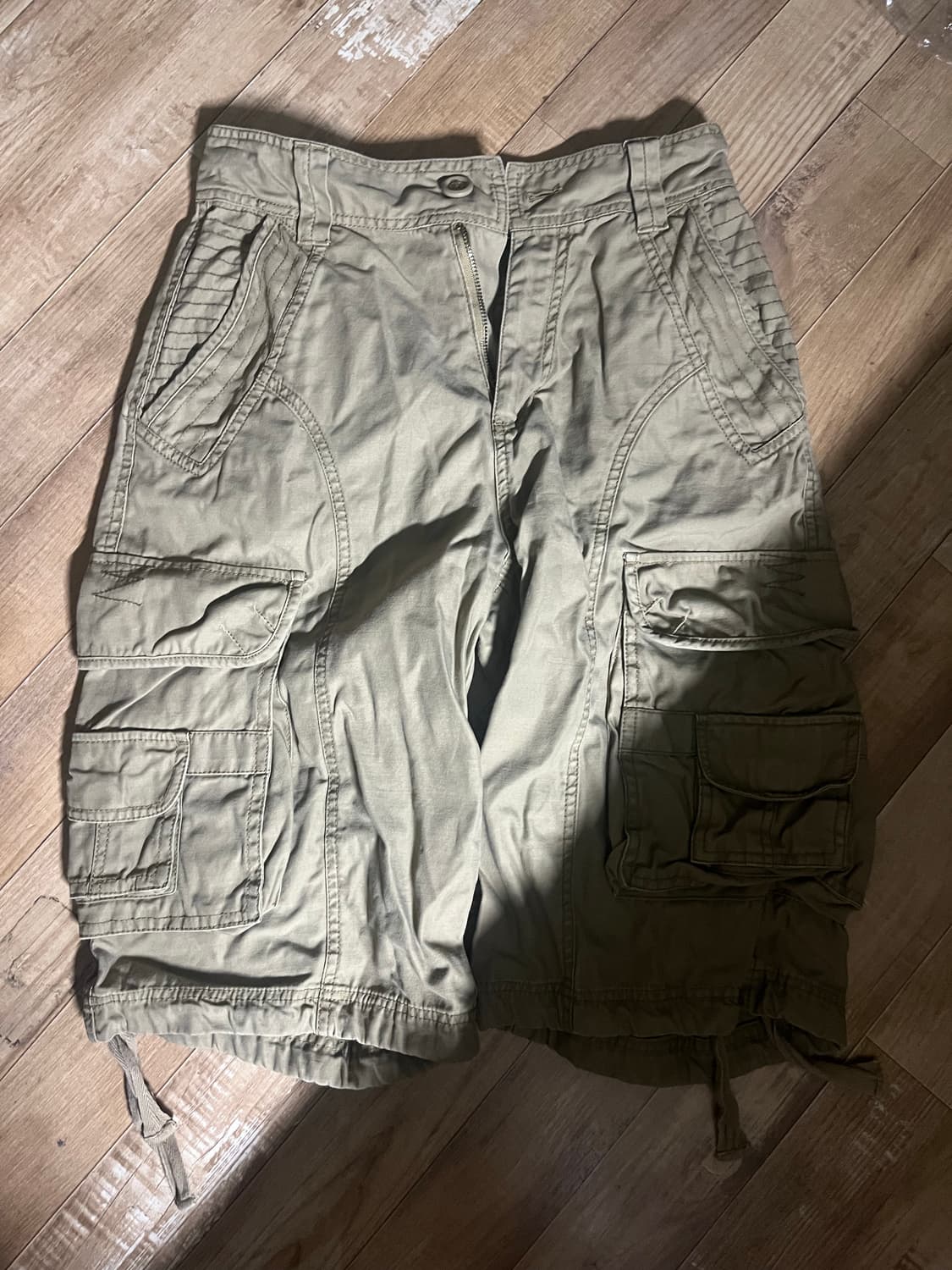 빈티지 베이지 카고팬츠 상품이미지1