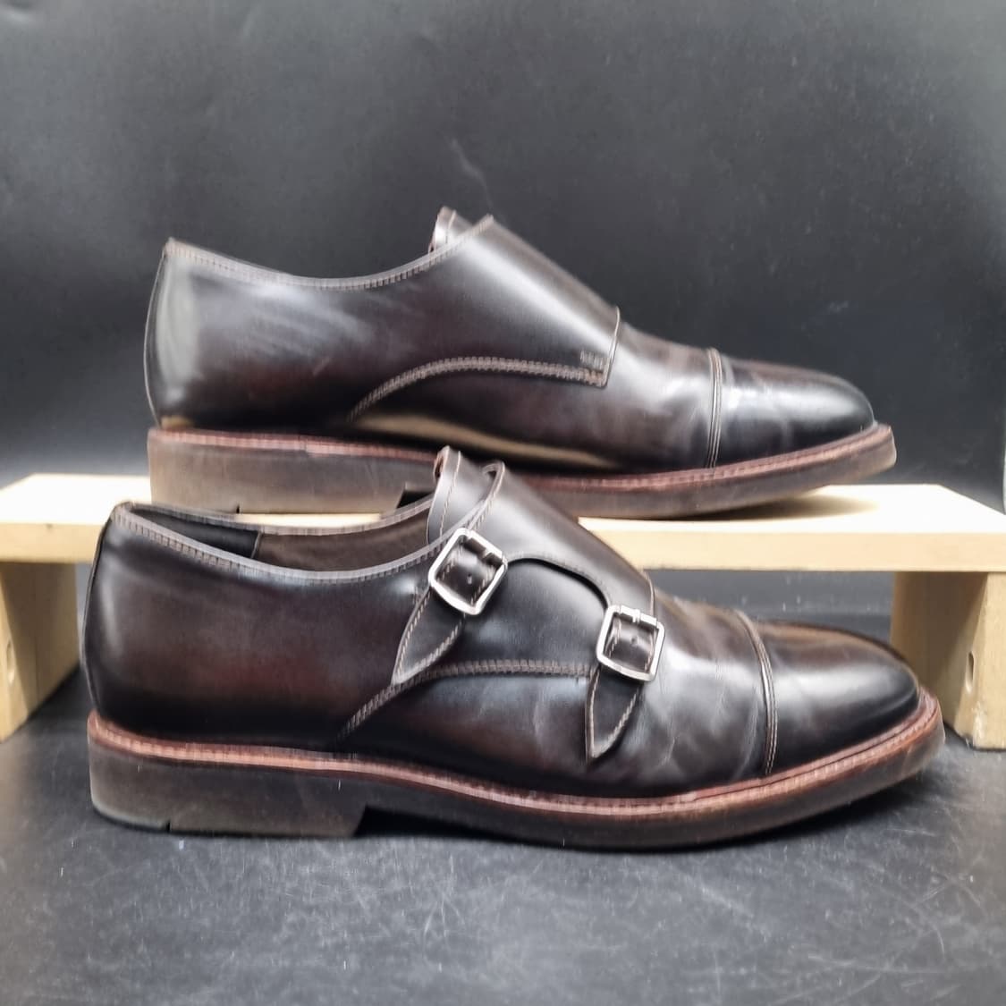 엘칸토 더블몽크 스트랩 남성로퍼 265-270 상품이미지1