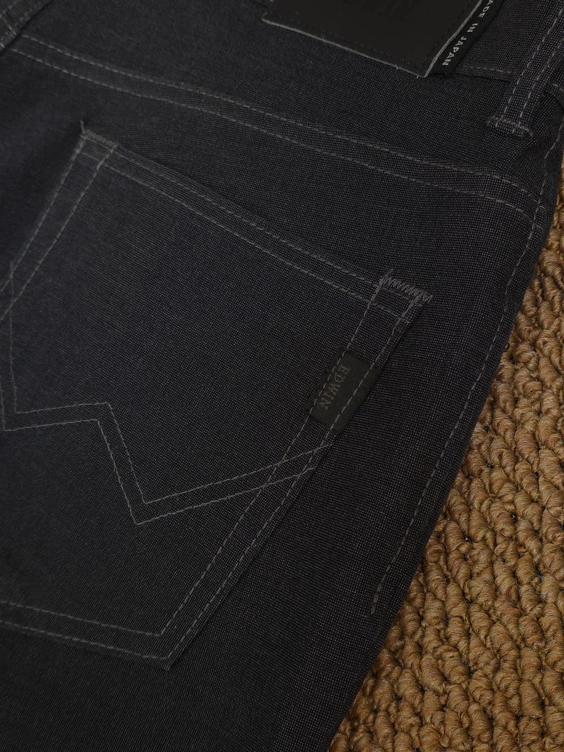 일본 에드윈 남성 블랙 팬츠 32 상품이미지5