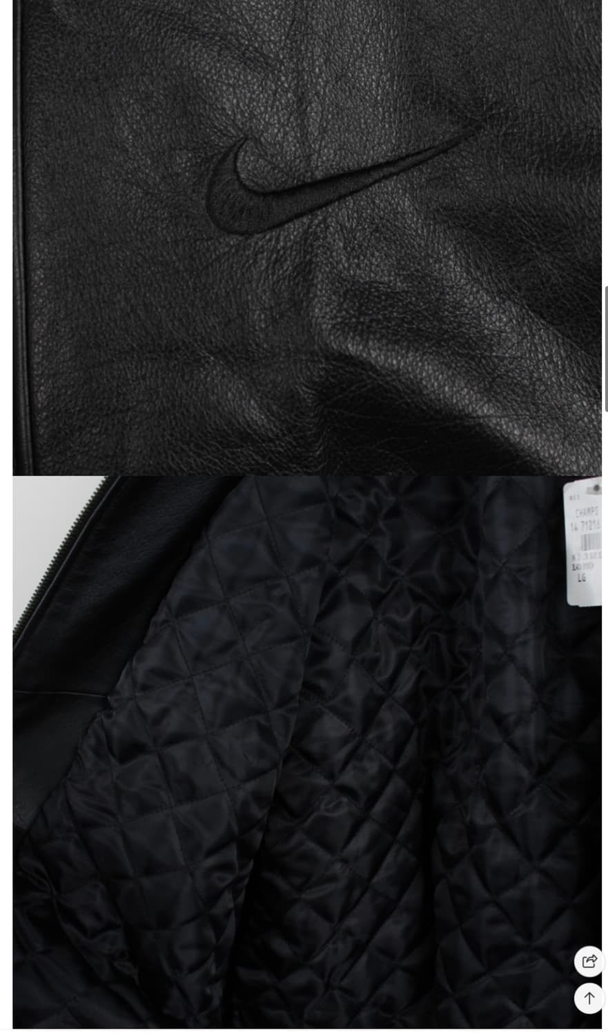 나이키 가죽자켓 상품이미지3