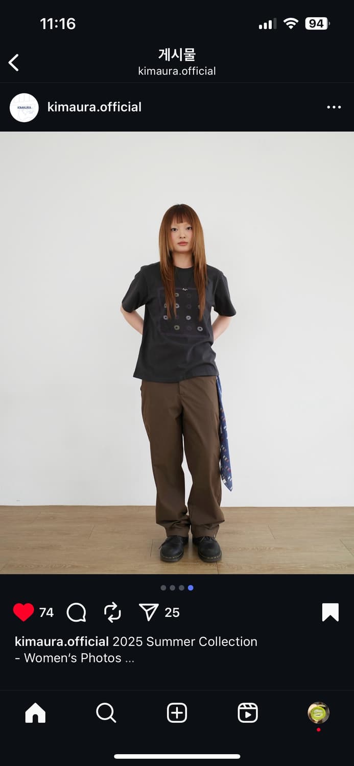Kimaura nickelsnap pants 상품이미지3