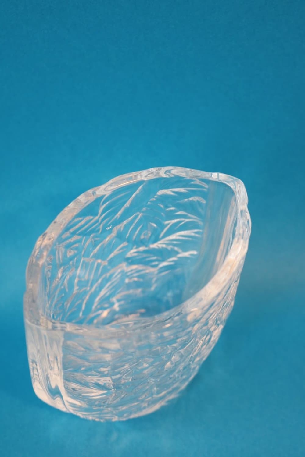 나뭇잎 패턴 글라스 화병 상품이미지6