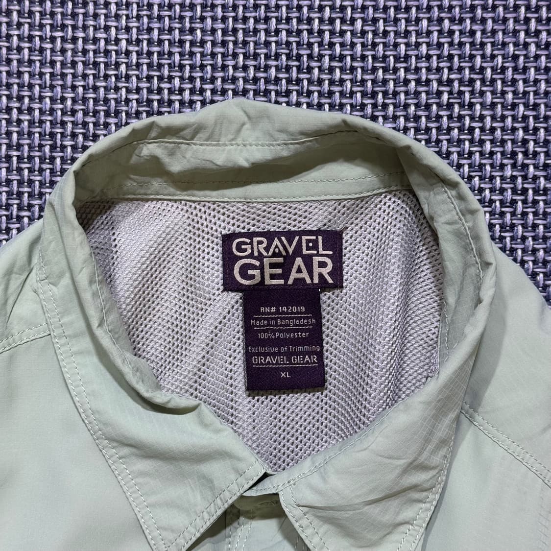 빈티지 GRAVEL GEAR 반팔 셔츠 (105/kold_7866) 상품이미지3