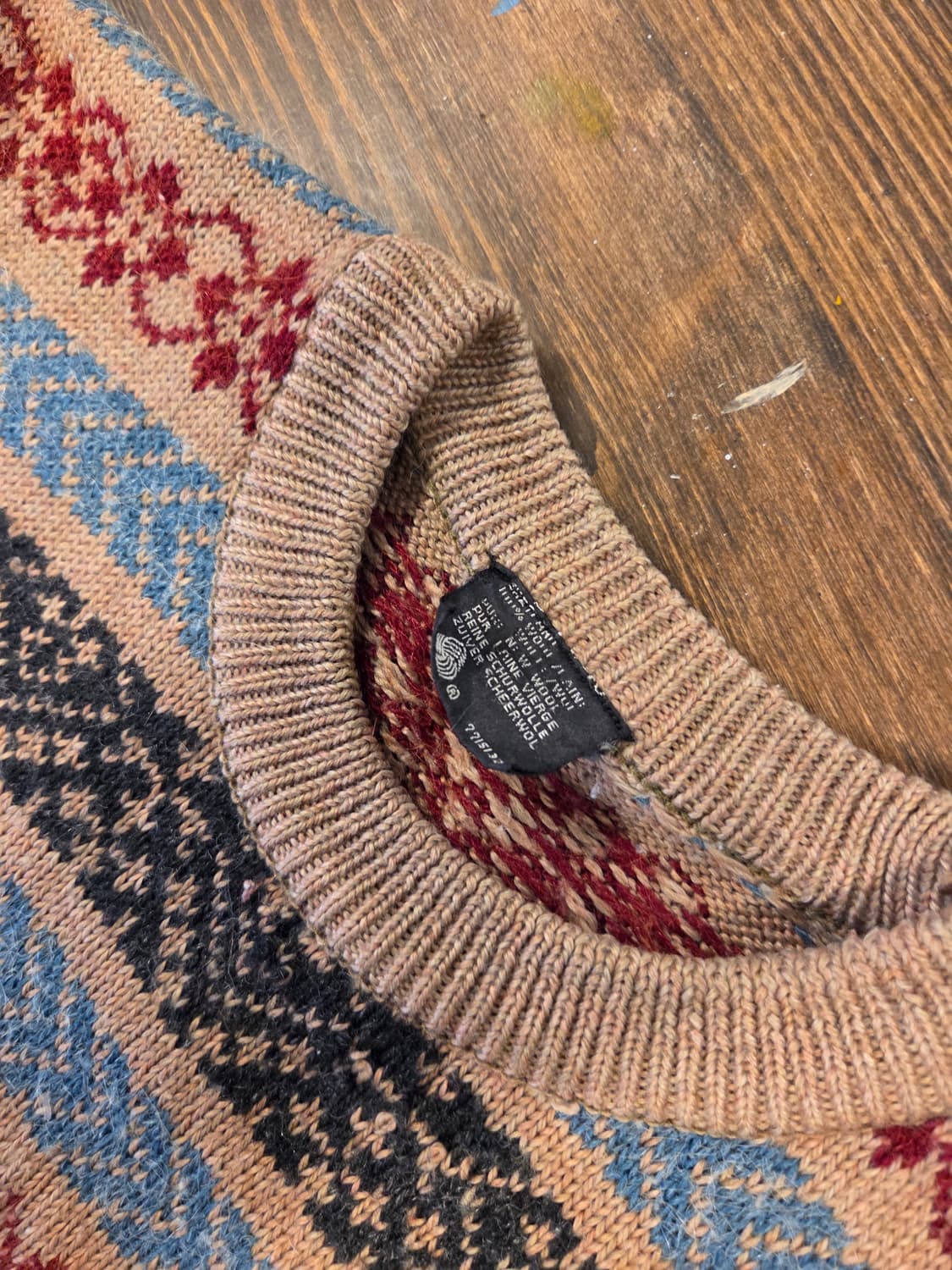 영국제 VTG 페어아일니트 상품이미지2