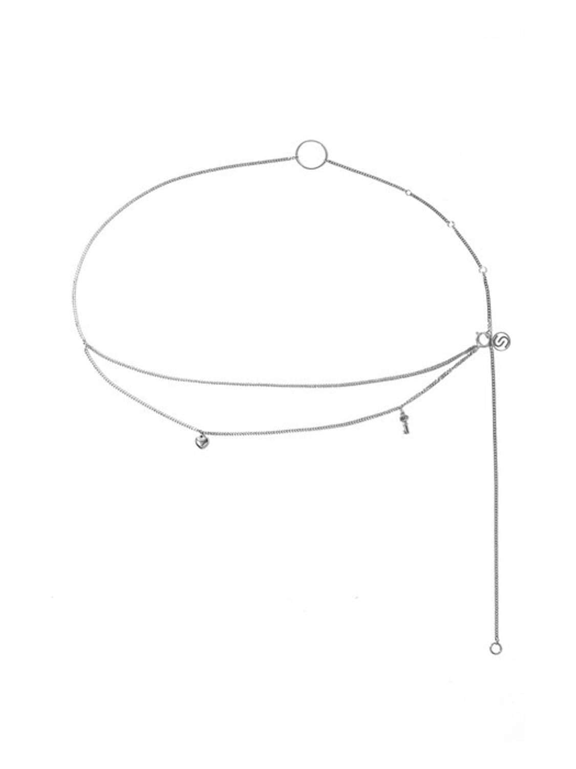 Layered Multi Chain (Silver) 상품이미지2