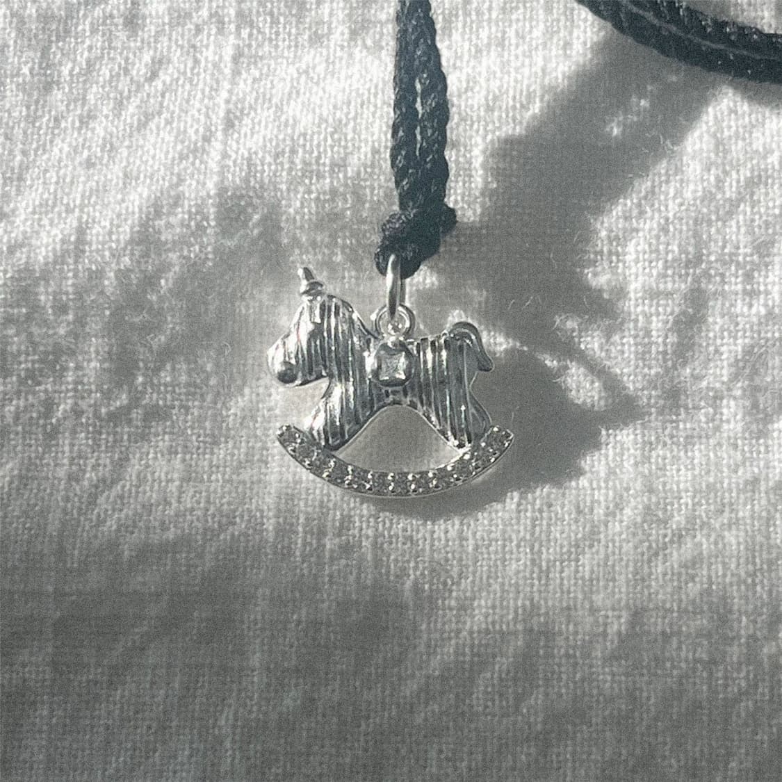 프리오더) 925 Silver Dreaming Pony Necklace 상품이미지2