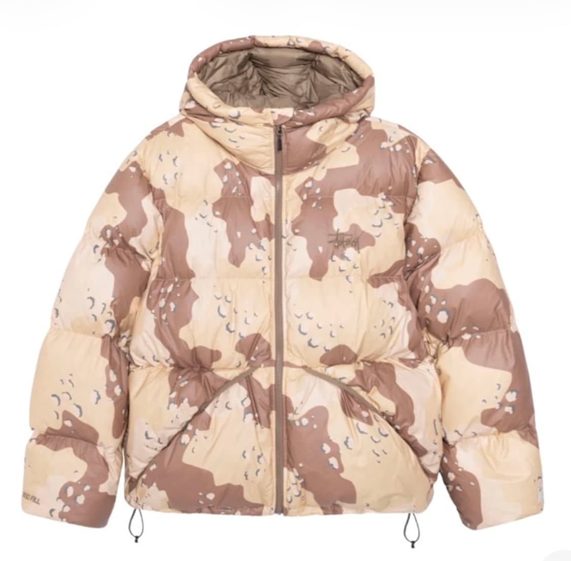 스투시 카모 립스탑 다운 파카 카키 M 상품이미지1