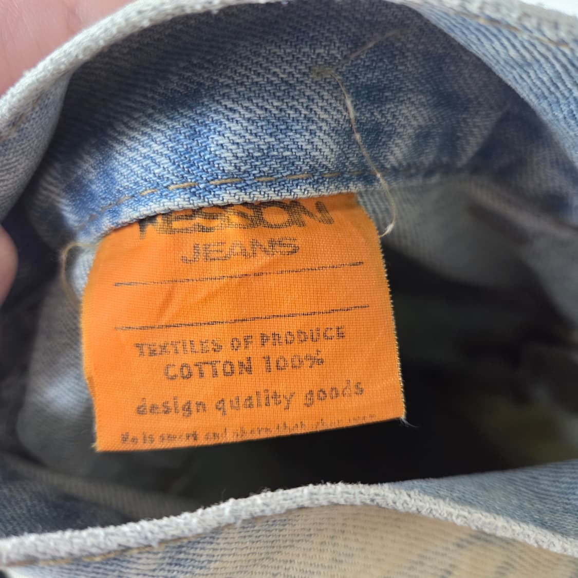 [Kesson] y2k 패치워크 데님 카고팬츠 상품이미지6