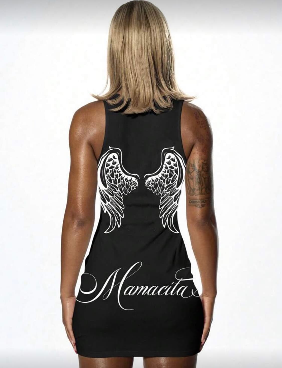 레터링 원피스 상품이미지2