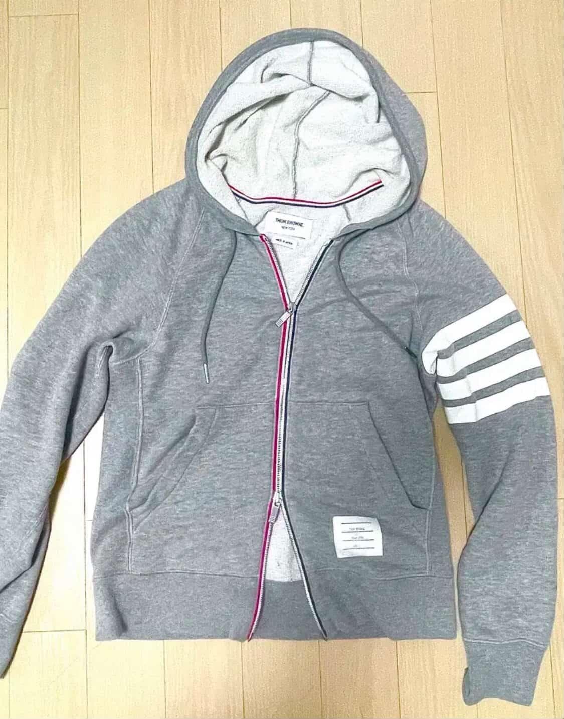 톰브라운 후드집업 상품이미지1