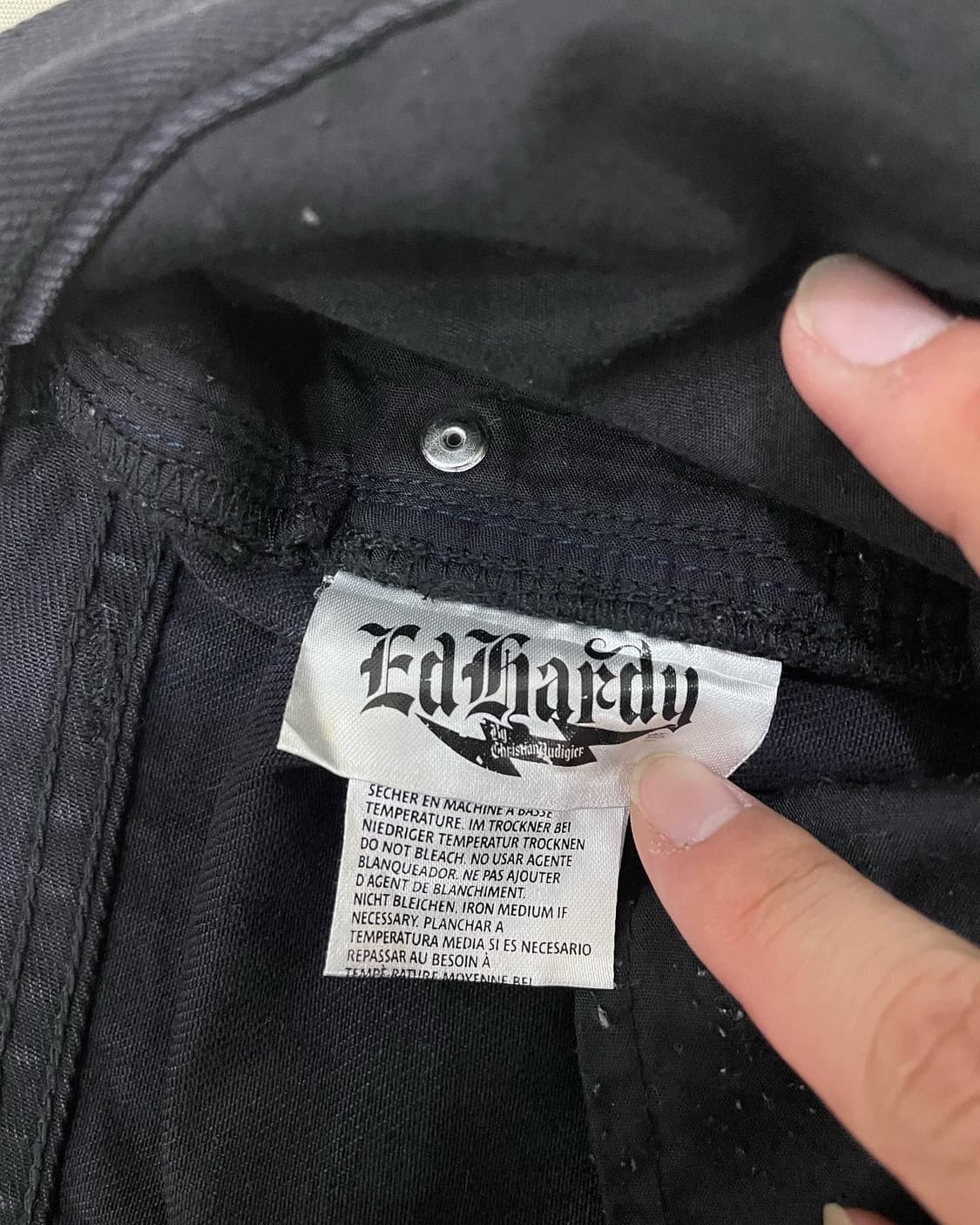 에드하디 by. 크리스챤 오드기어 올드스쿨 코튼 팬츠 상품이미지8