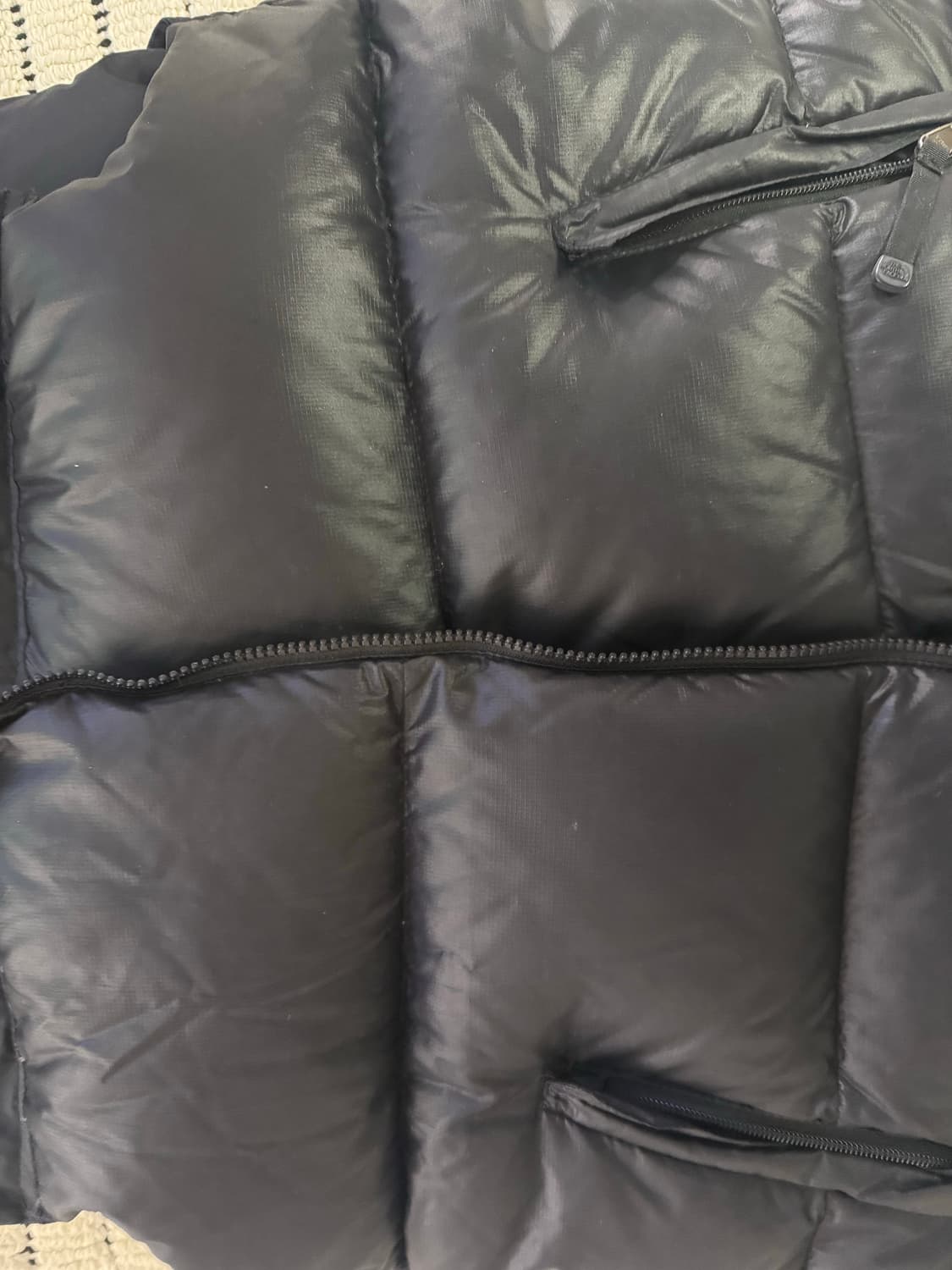 노스페이스 700 눕시 패딩조끼 블랙 S 상품이미지5