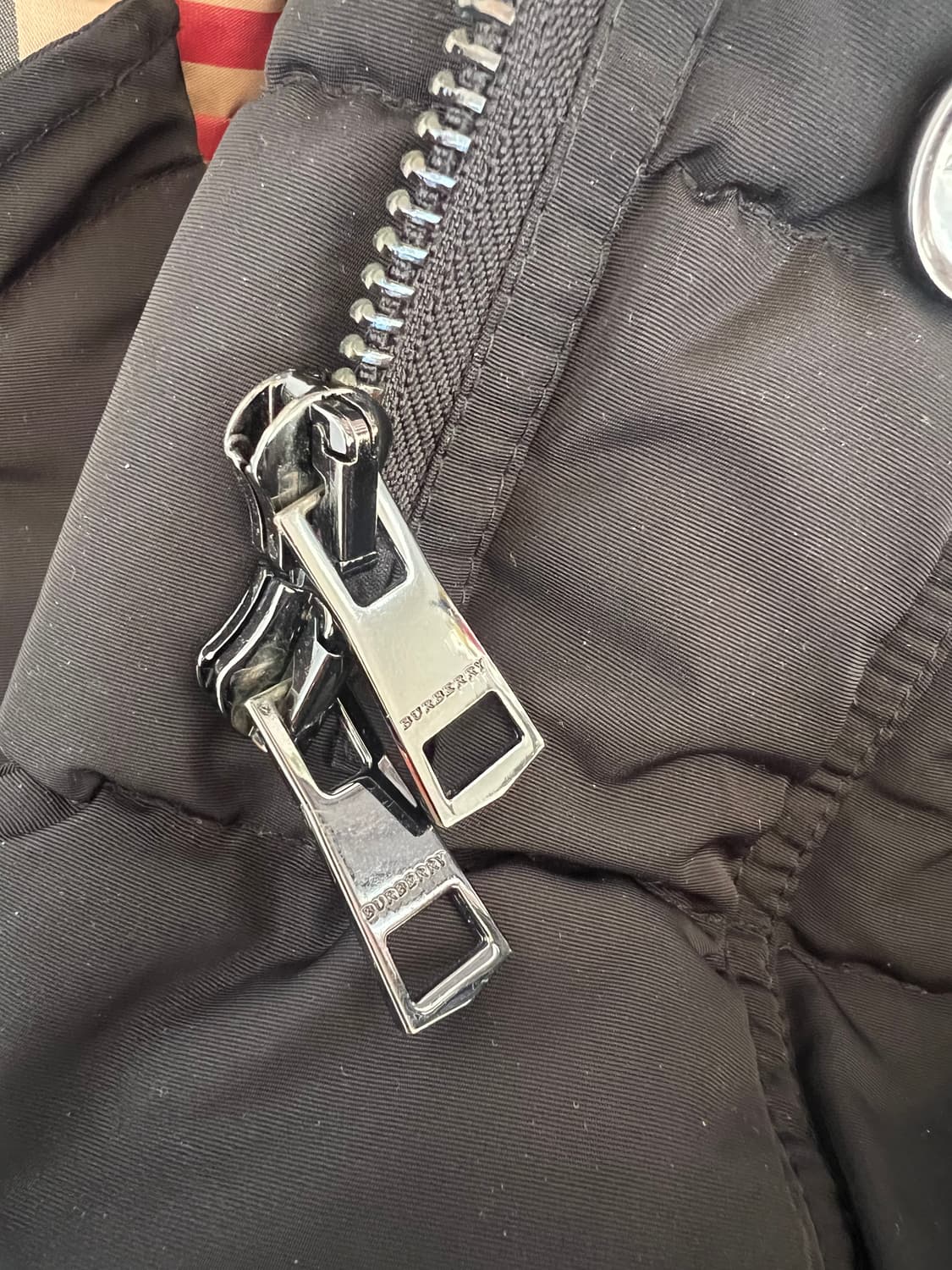 버버리 여성 블랙 트렌치패딩점퍼 다운패딩점퍼 상품이미지7