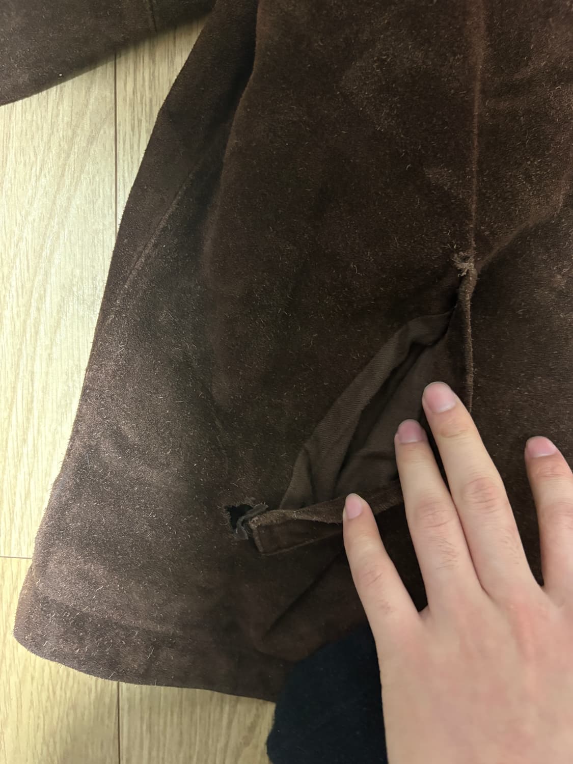 올드갭 스웨이드 자켓 xl 상품이미지4