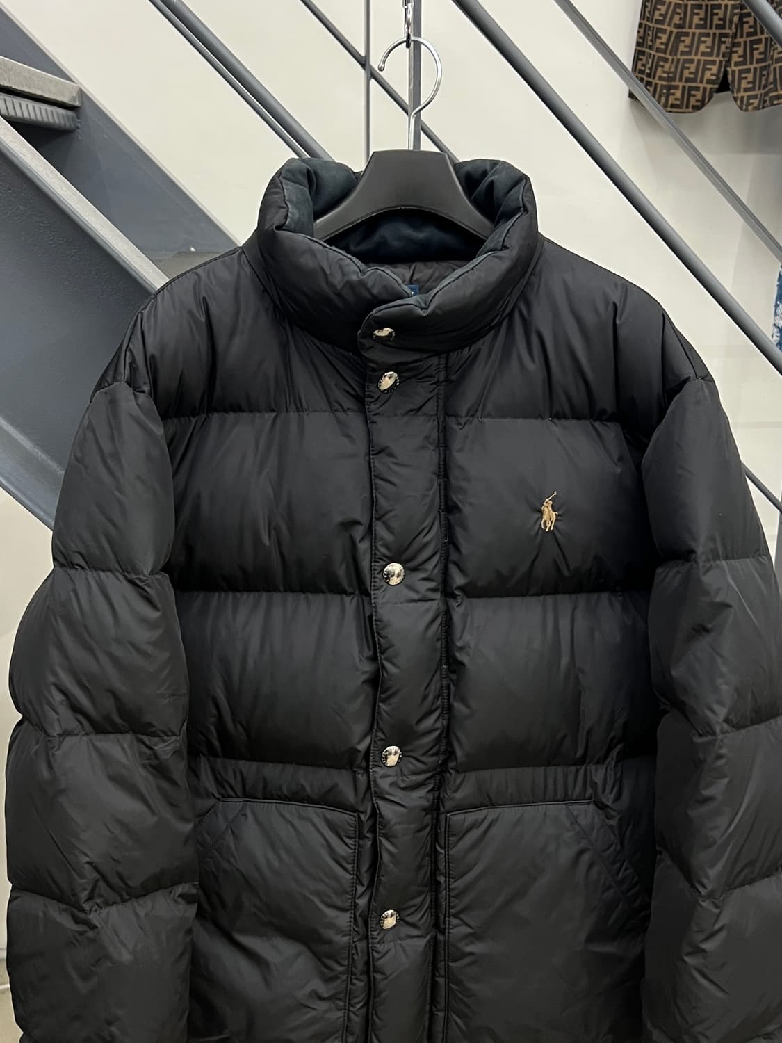 폴로랄프로렌 블랙 구스다운 푸퍼 패딩 상품이미지4