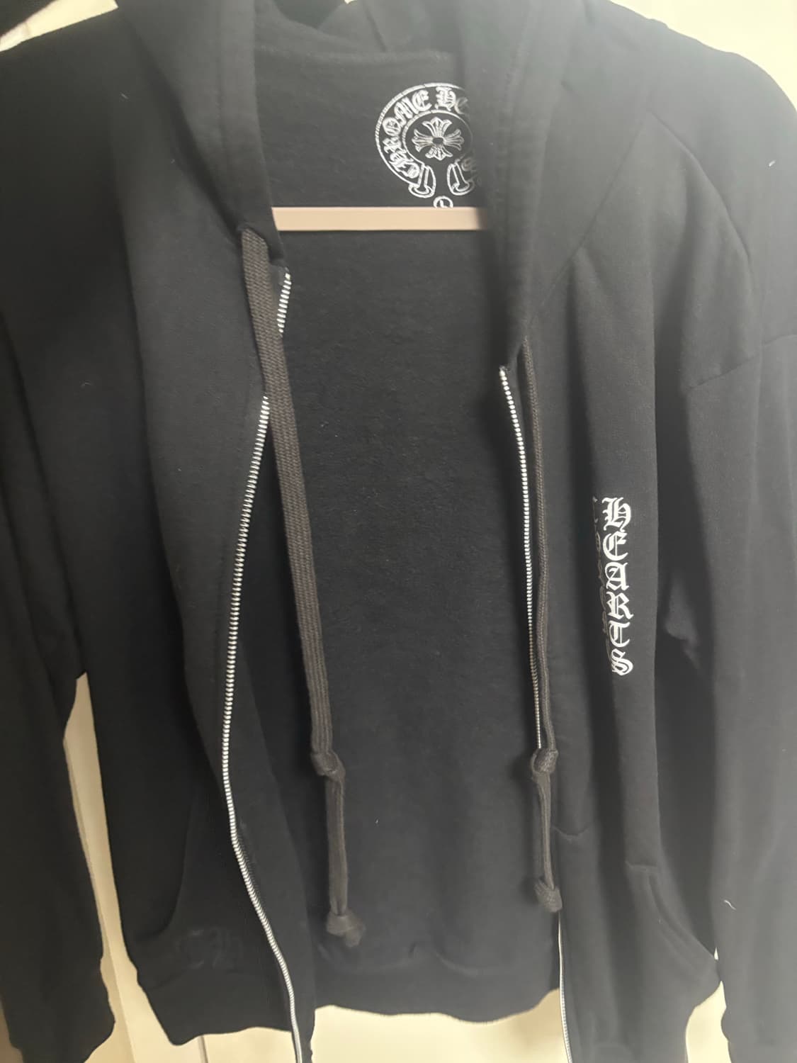 Chrome hearts L size dagger zip hoodie 상품이미지3