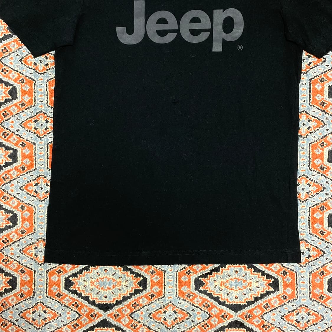 지프 스펠로고 블랙 반팔티 여성S 상품이미지3