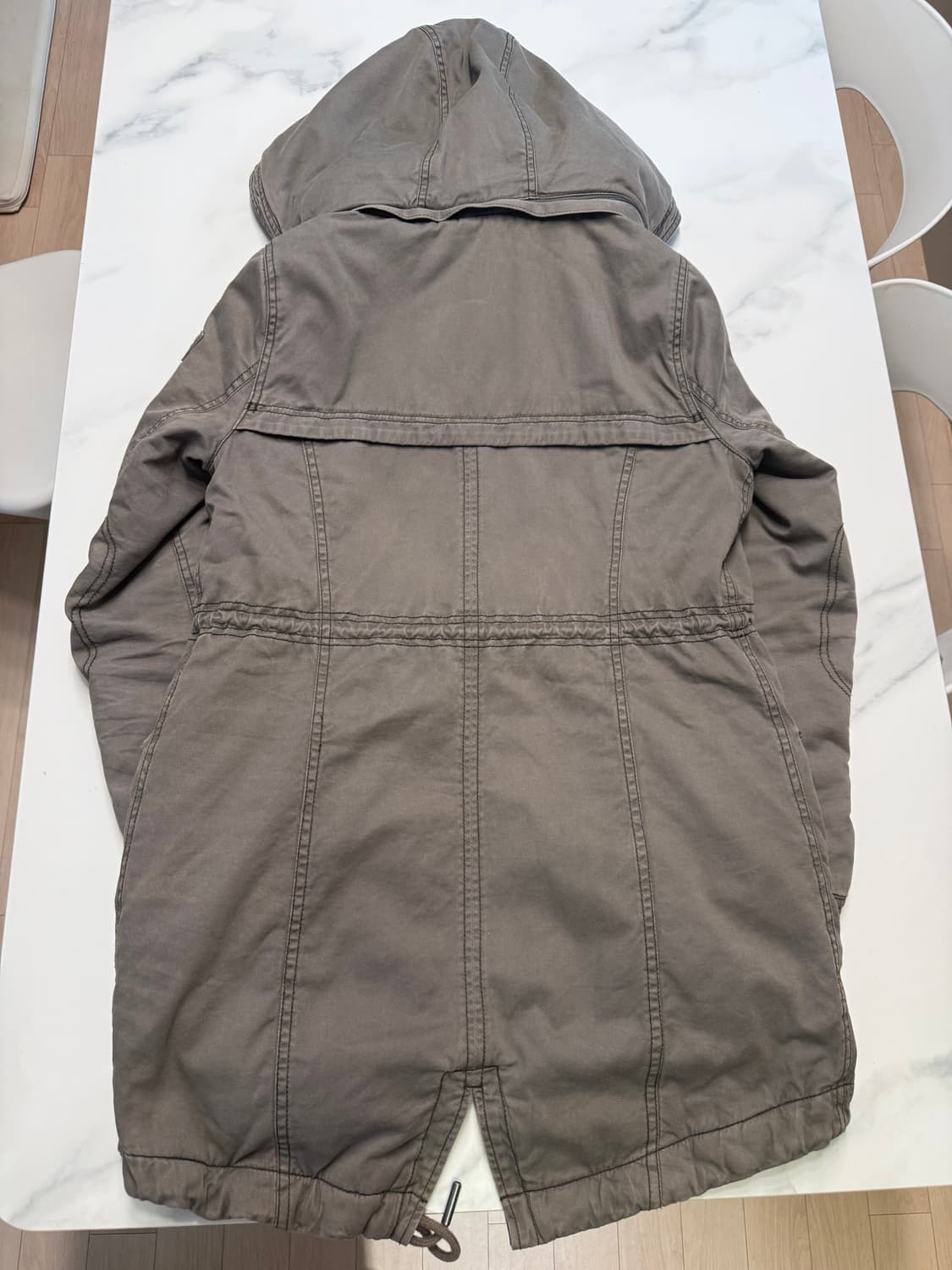 아베크롬비 양털 파카 S 정품 상품이미지6