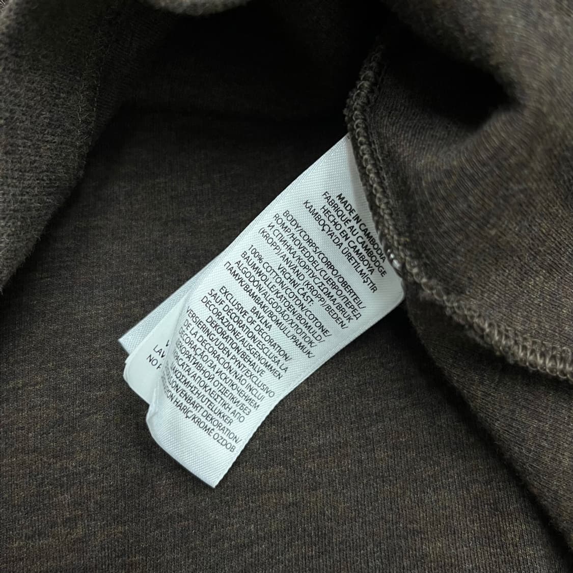 폴로 랄프로렌 레드포니 뮤트브라운 반집업 L 상품이미지5