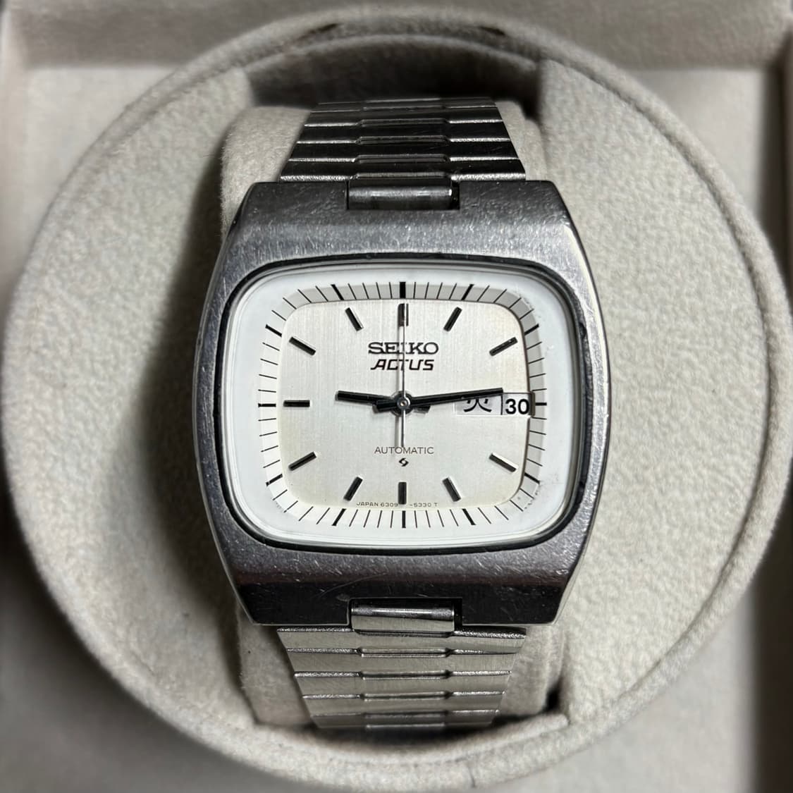 70s’ 세이코 액투스 TV 6309-508B 오토매틱 빈티지 시계 상품이미지1