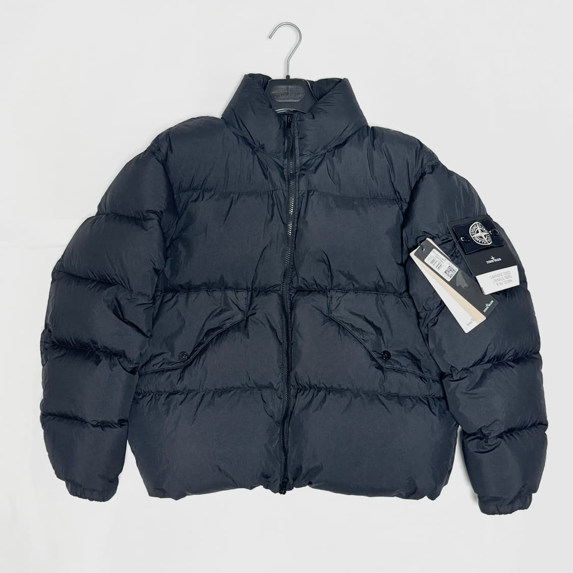 23FW 스톤아일랜드 클링클랩스 패딩 블랙 + 화이트와펜 상품이미지2