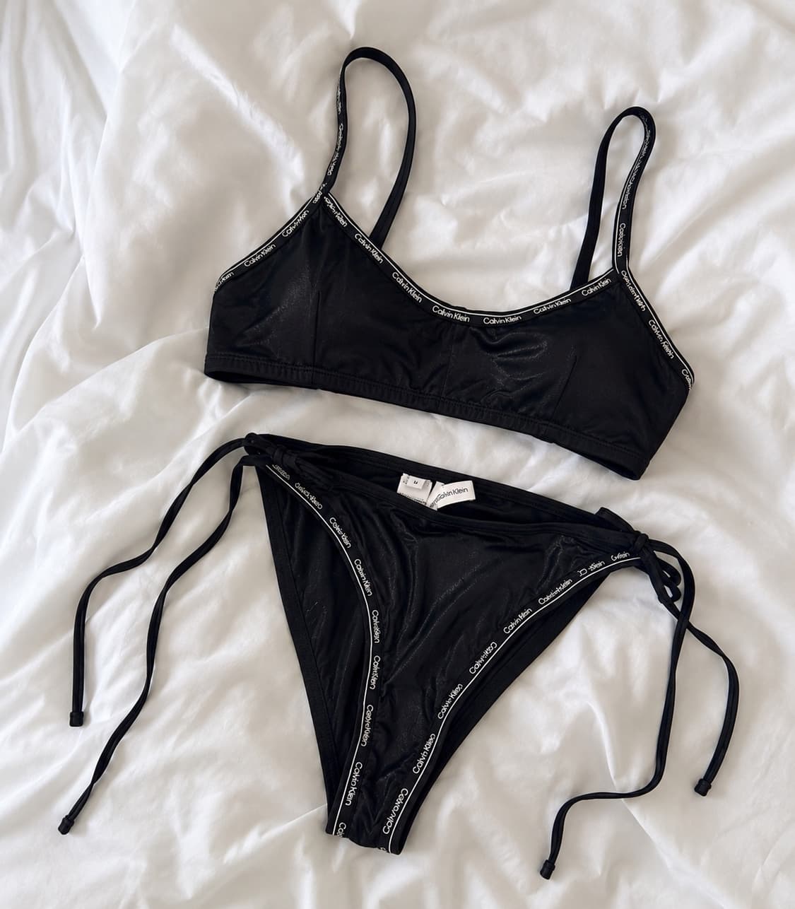 Calvin Klein logo tape bikini 상품이미지1