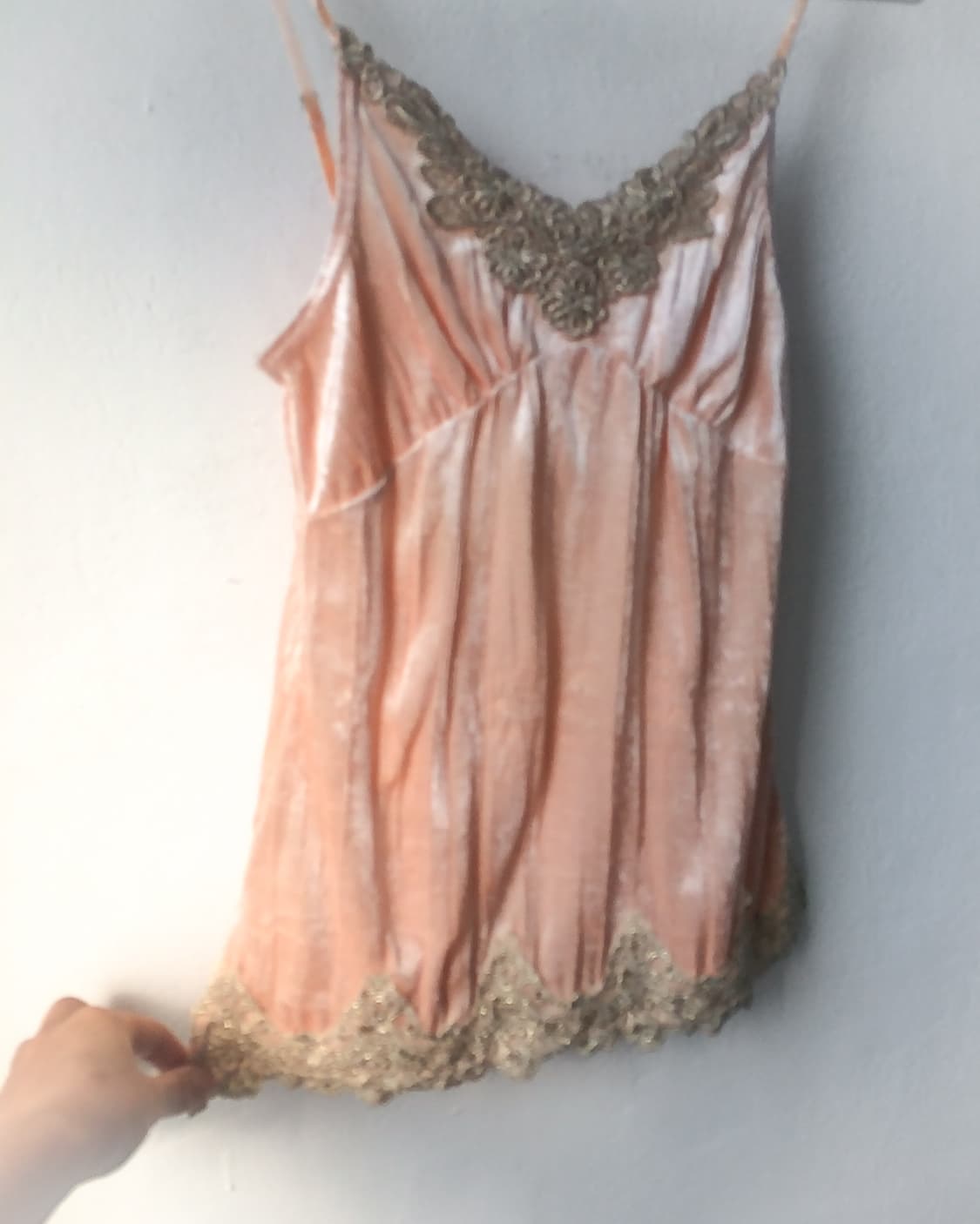 michel klein Lace trimming velvet sleeve 상품이미지3